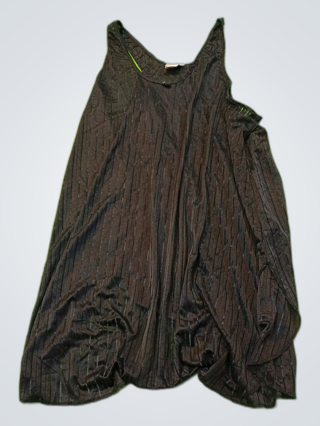 Débardeur noir à rayures Rick Owens