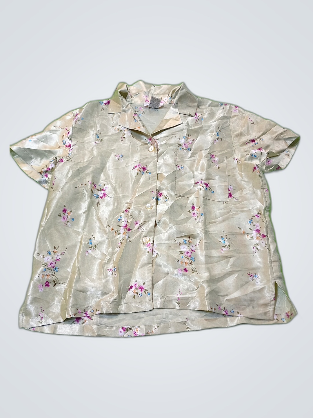 Silk Floral Shirt