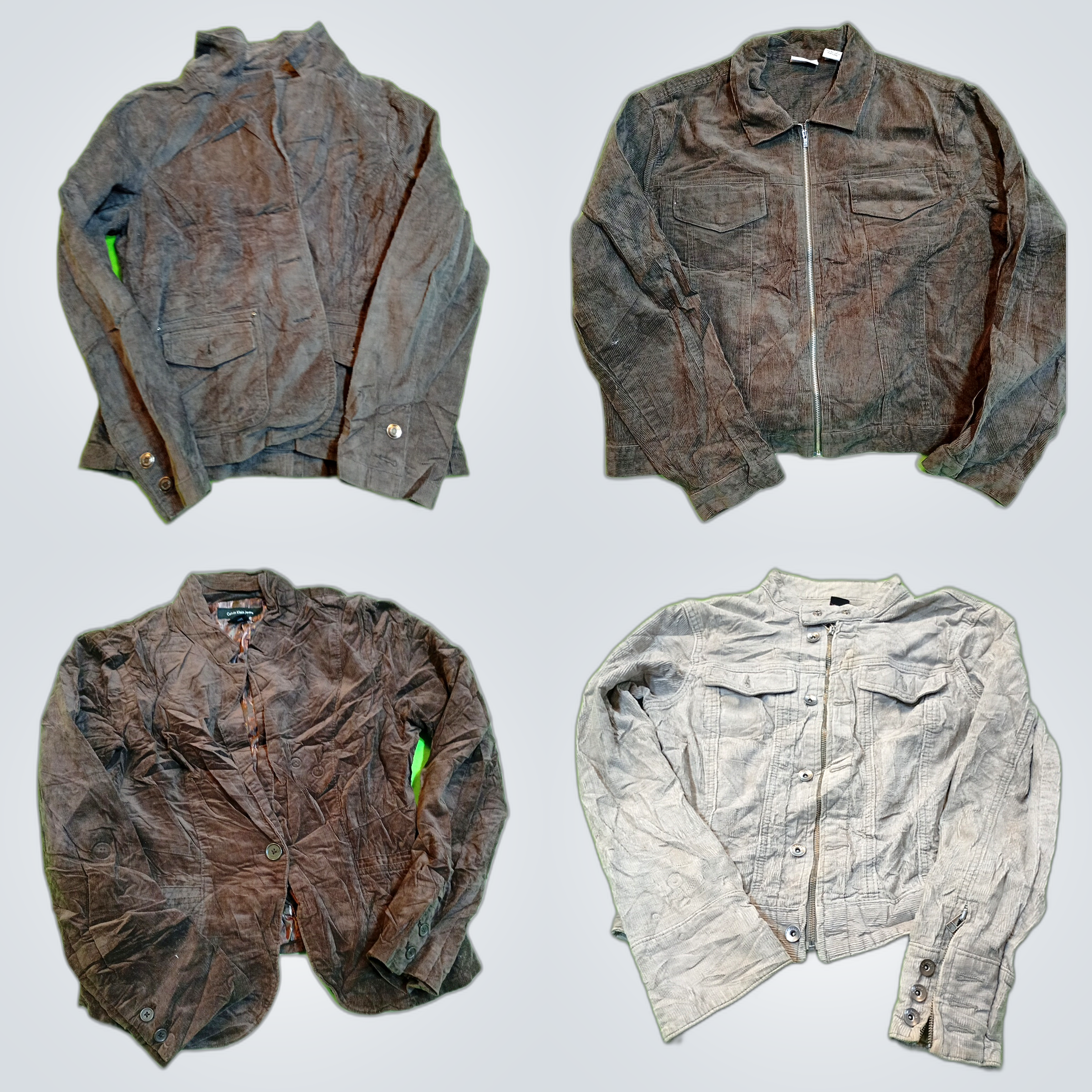 Cleo Petites & J.CREW Corduroy Denim Jacket Bundle..