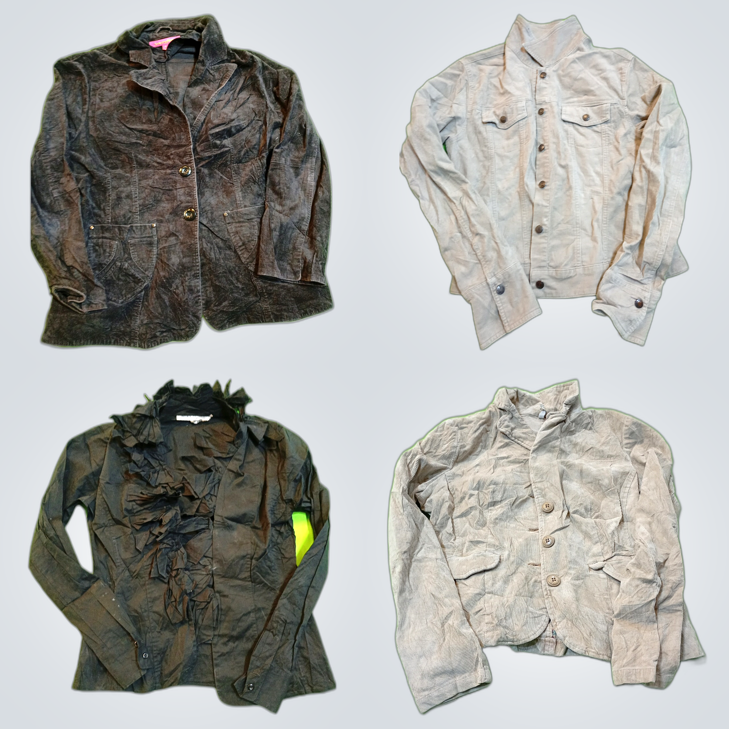 Pacote de Moda Levemente Usada: Trish & Issy Suede..