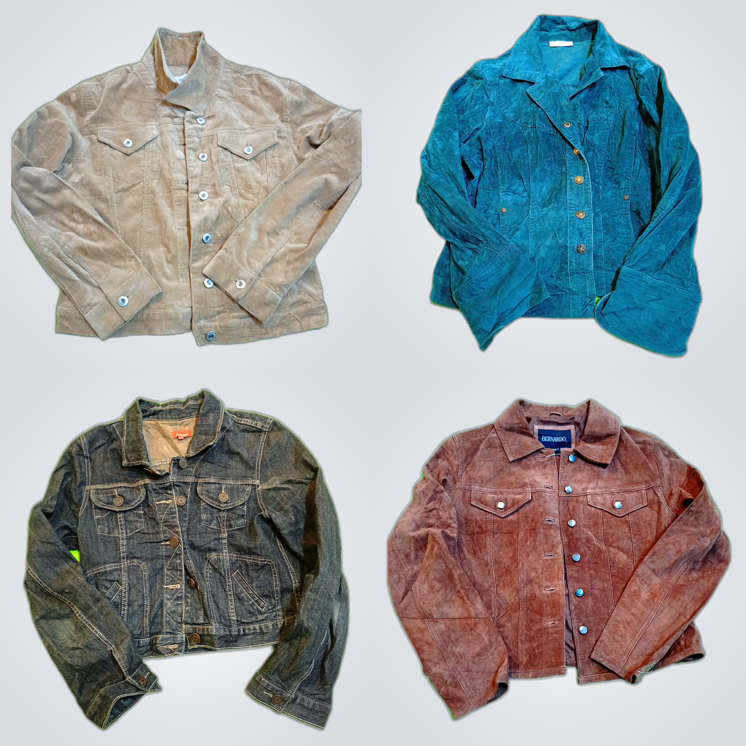 Corduroy & Suede Jacket Bundle - Angel Kiss, ASHLE..