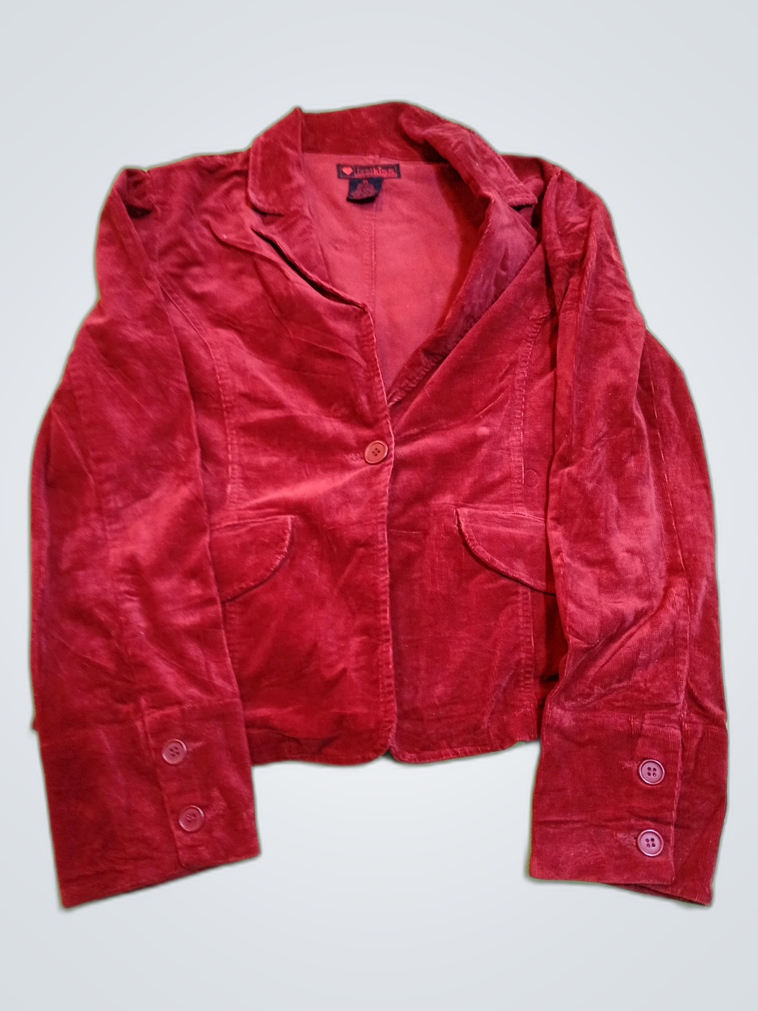 firstkiss Red Velvet Jacket