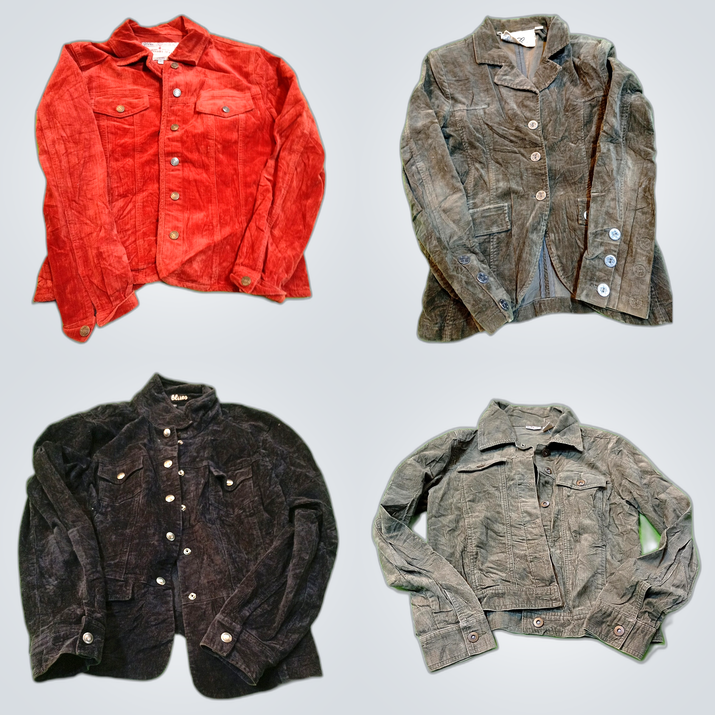 Ensemble Corduroy & Blazer : ABVIEN, LOFT, Dressba..