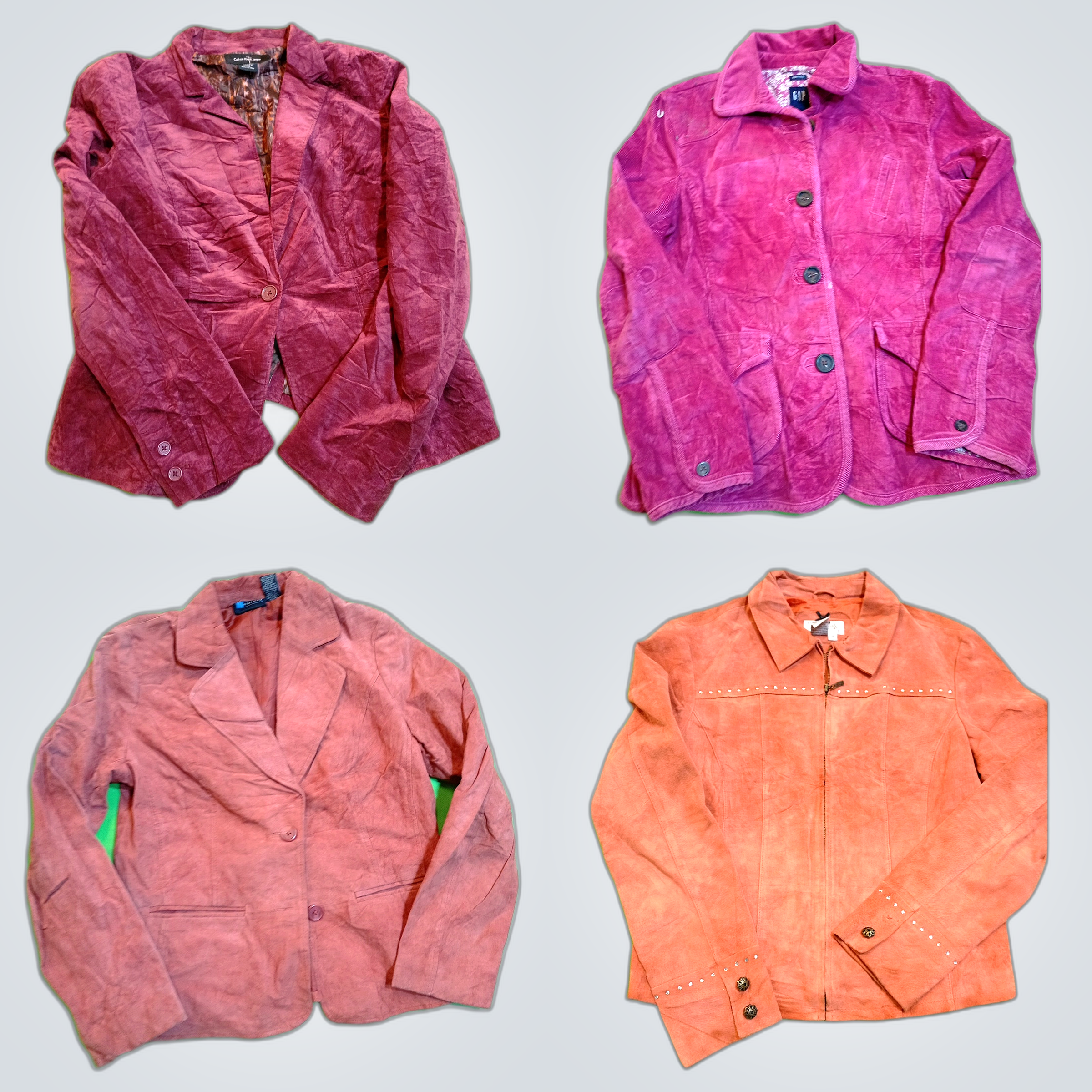 Veste en Suède & Cuir - Gap, Calvin Klein, L.L.Bea..