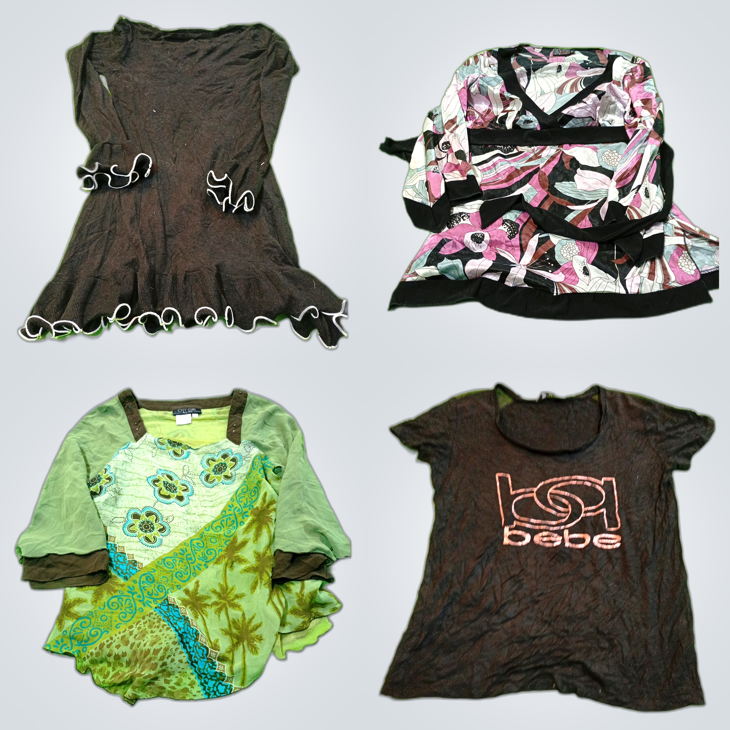 Bebe Playboy Bundle 10pcs T-shirts imprimés Robes ..