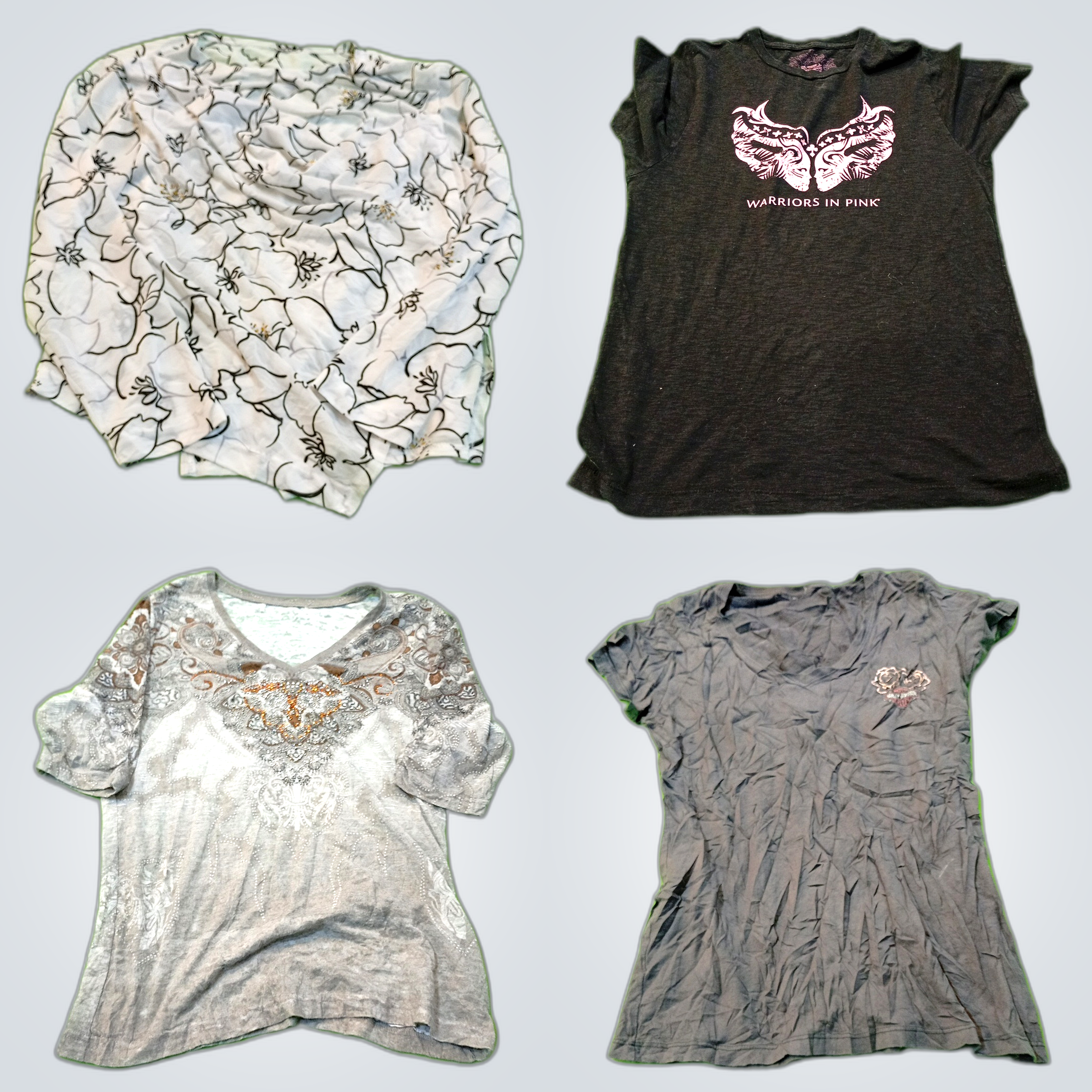 Pacote de Camisetas e Tops Impressos da Harley-Dav..