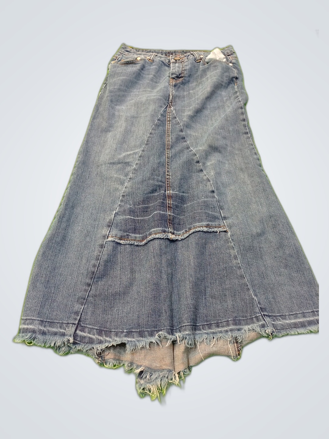 Saia de Denim Miss Bison