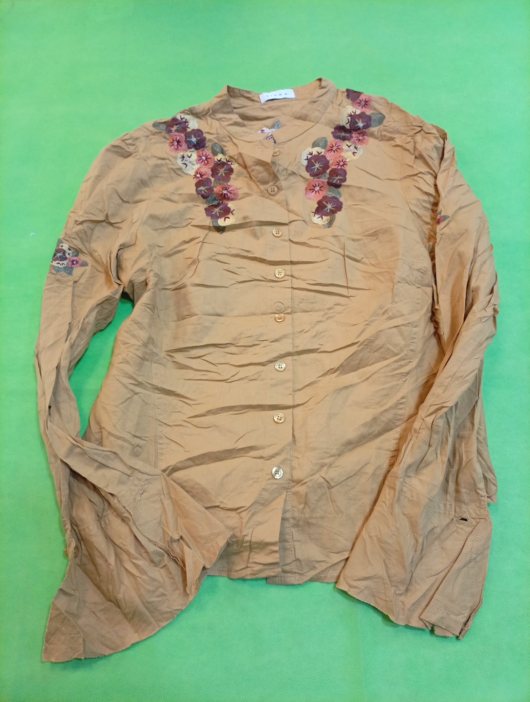 Linea Floral Embroidered Shirt