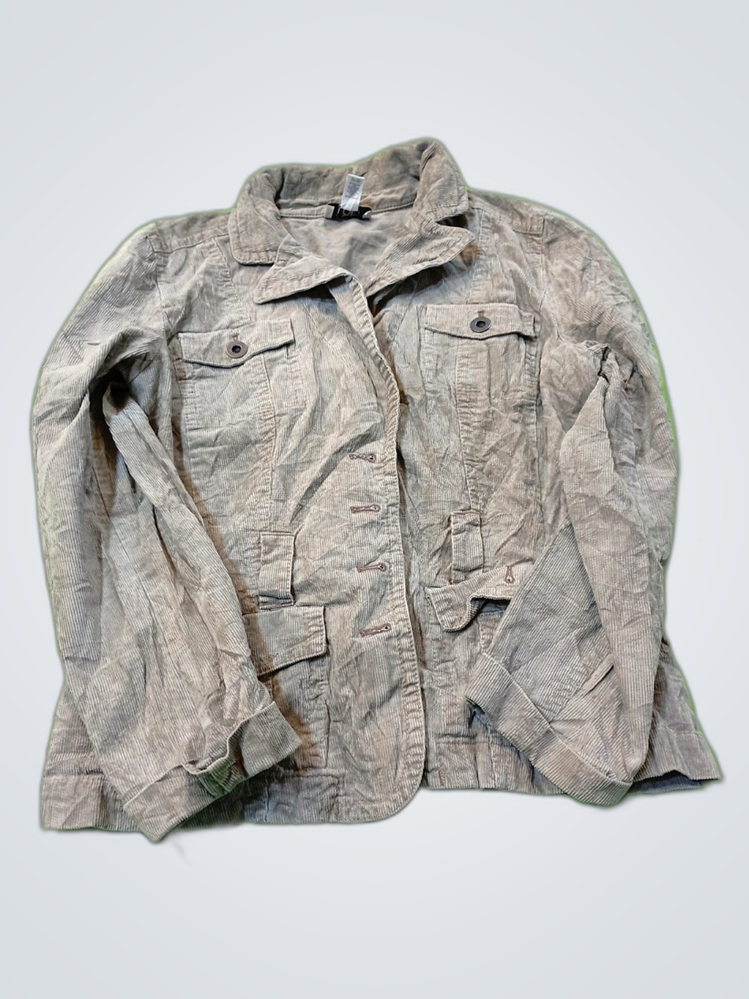 Gray Corduroy Jacket