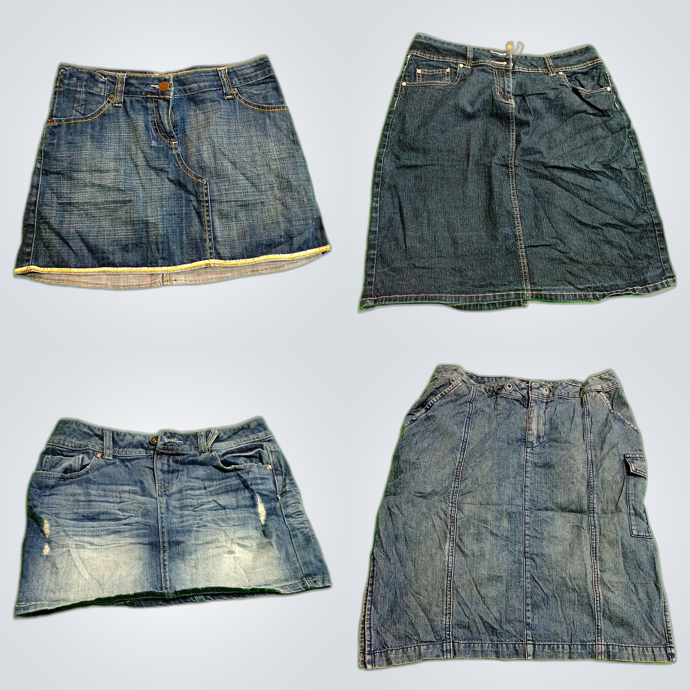 Denim Skirt Bundle - 7 Mini Skirts from Old Navy, ..