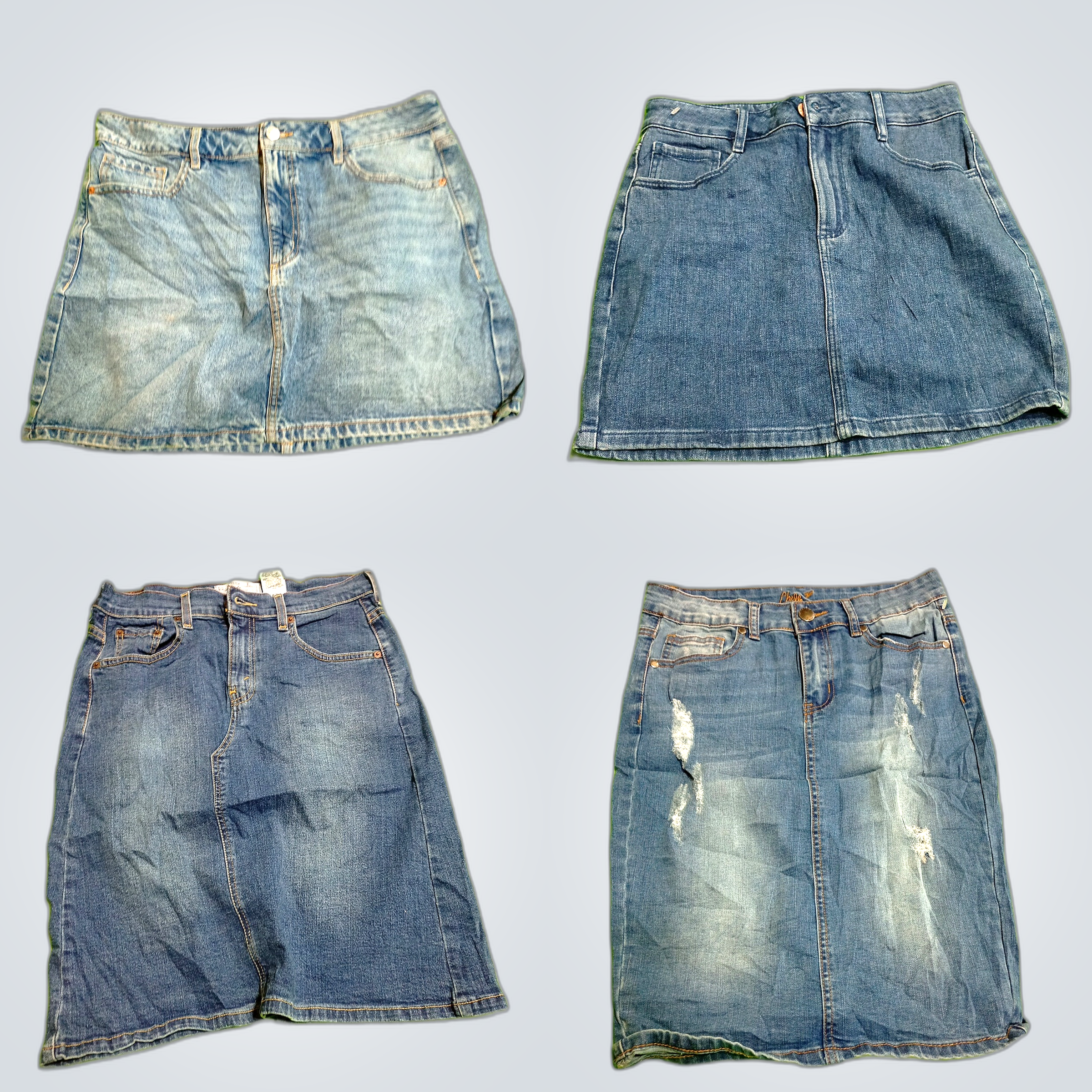 LOFT, Express, Levi's Jupe en Denim & Short Ensemb..