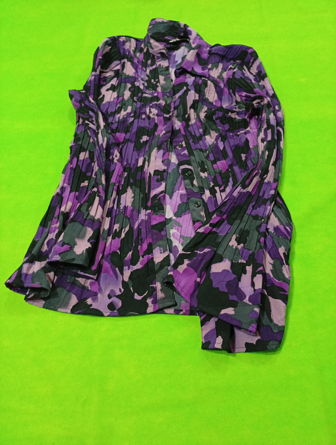 Fred David Lila Tarnbluse