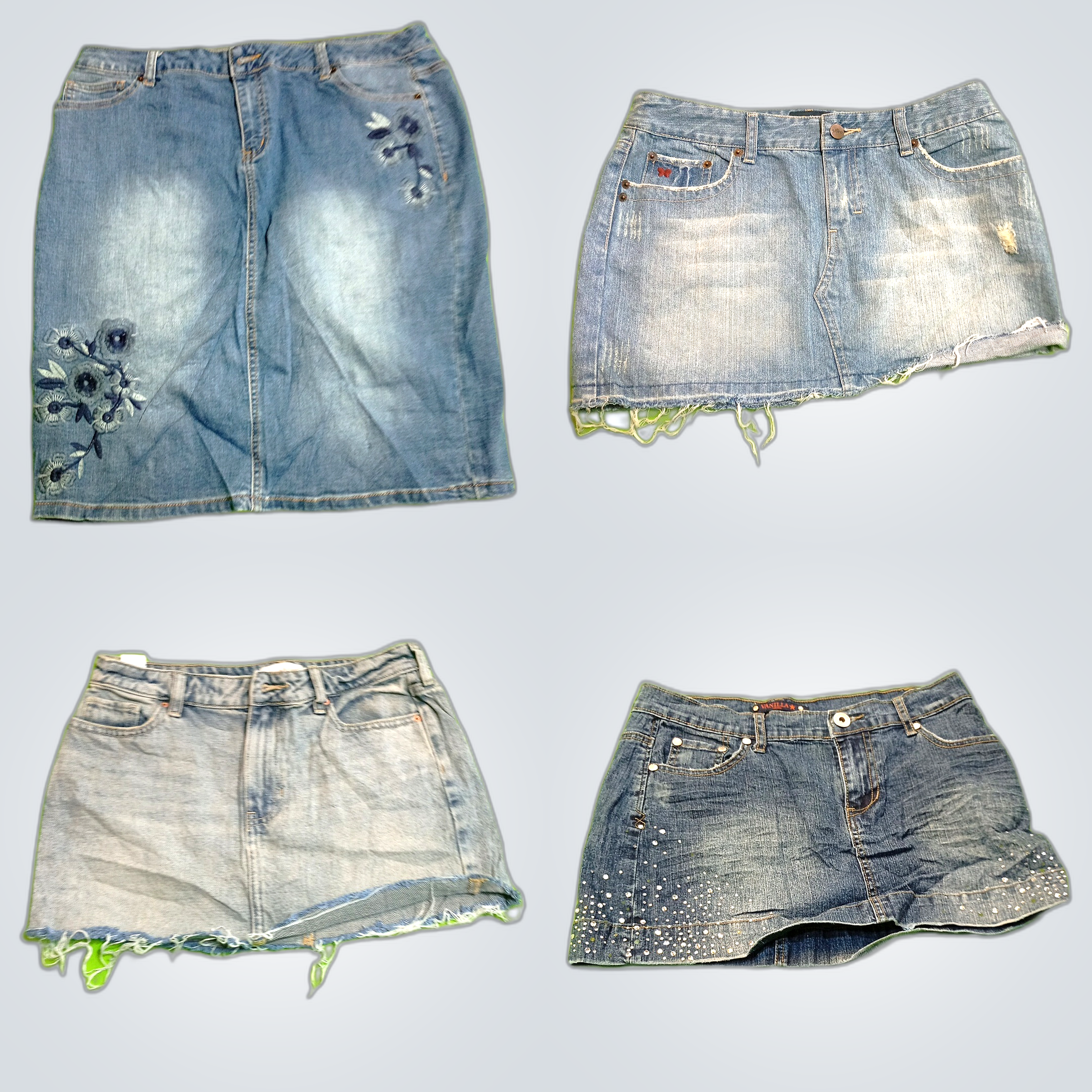 Gently Used Denim Skirt Bundle - Banana Republic, ..