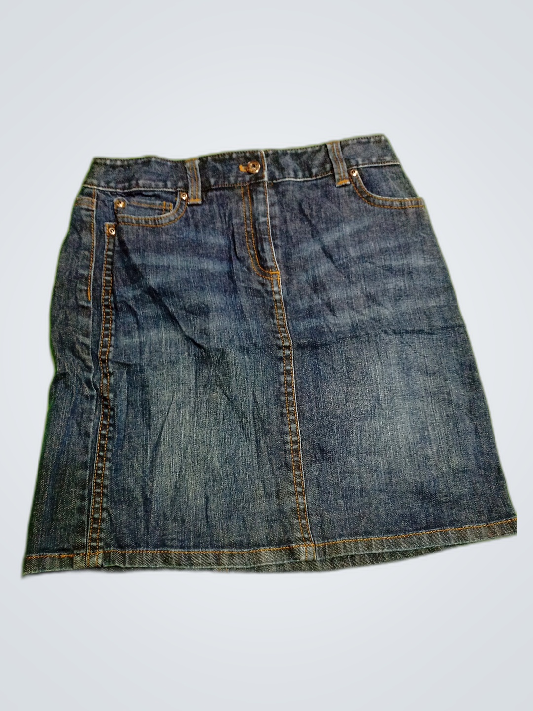 Gonna in denim Ann Taylor