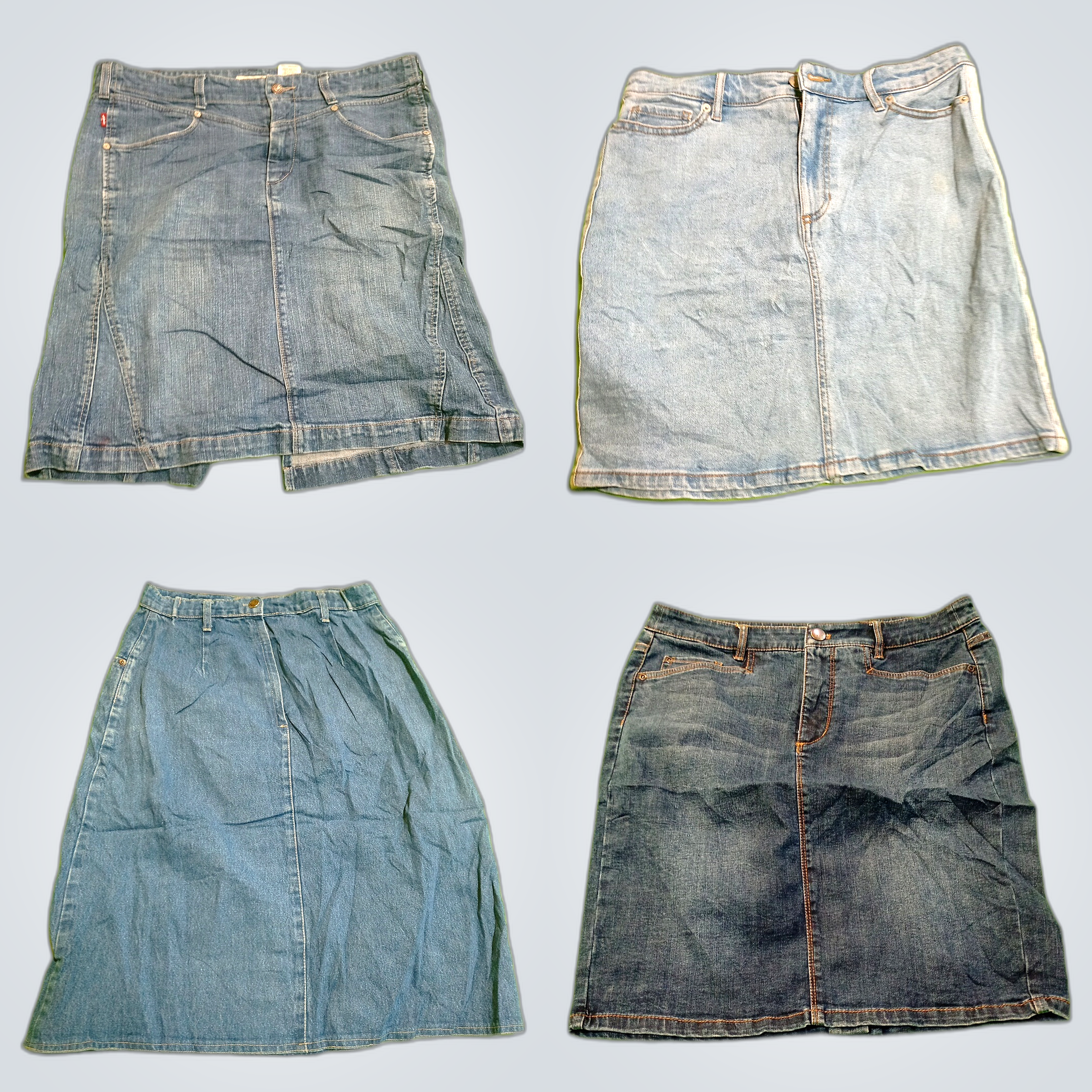 Denim Skirt Bundle - Isaac Mizrahi, LOFT, Levi's &..
