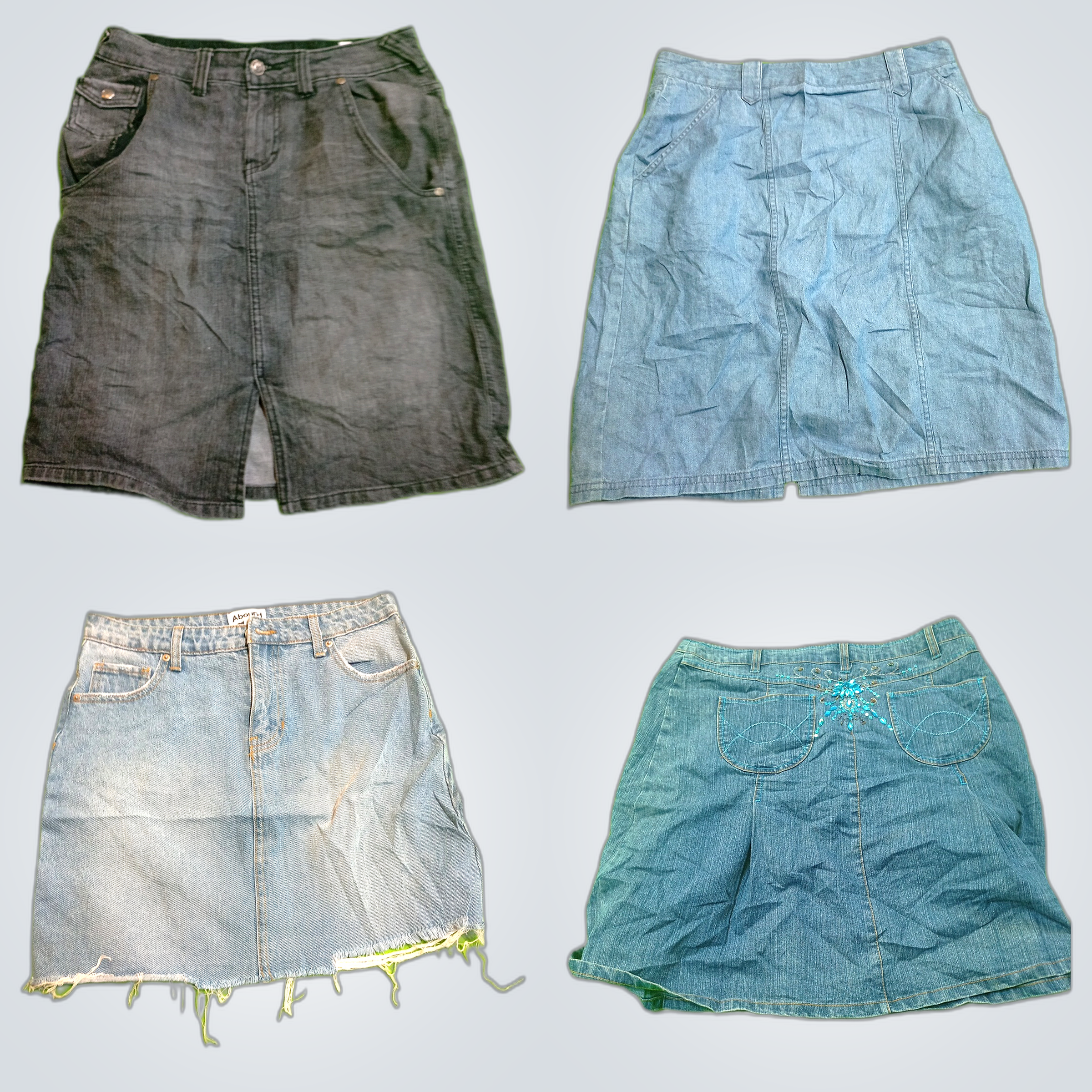 Lot de jupes en denim Gap, Aeropostale et plus 7 p..