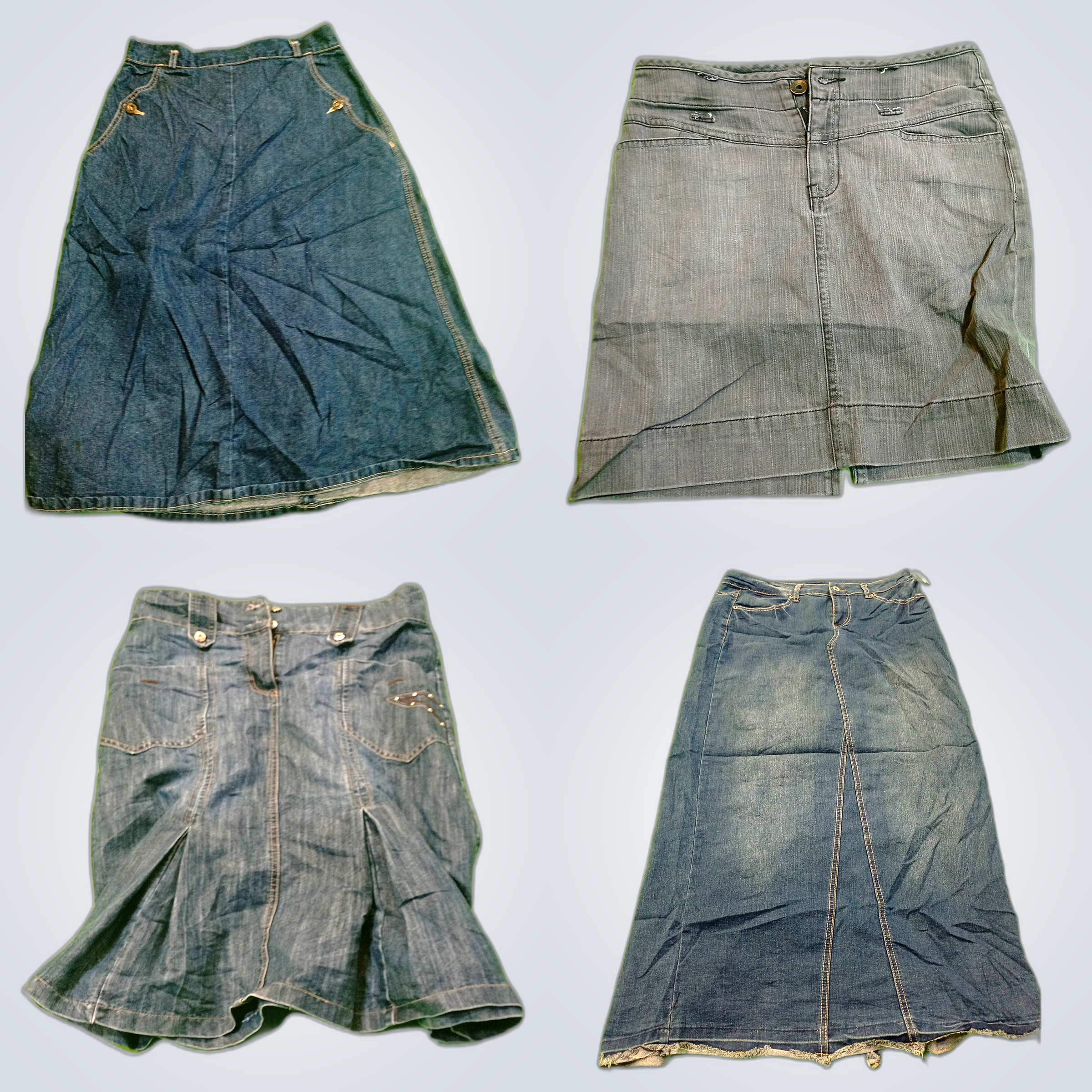 Ensemble pour les amateurs de jupes : Guess, H&M e..