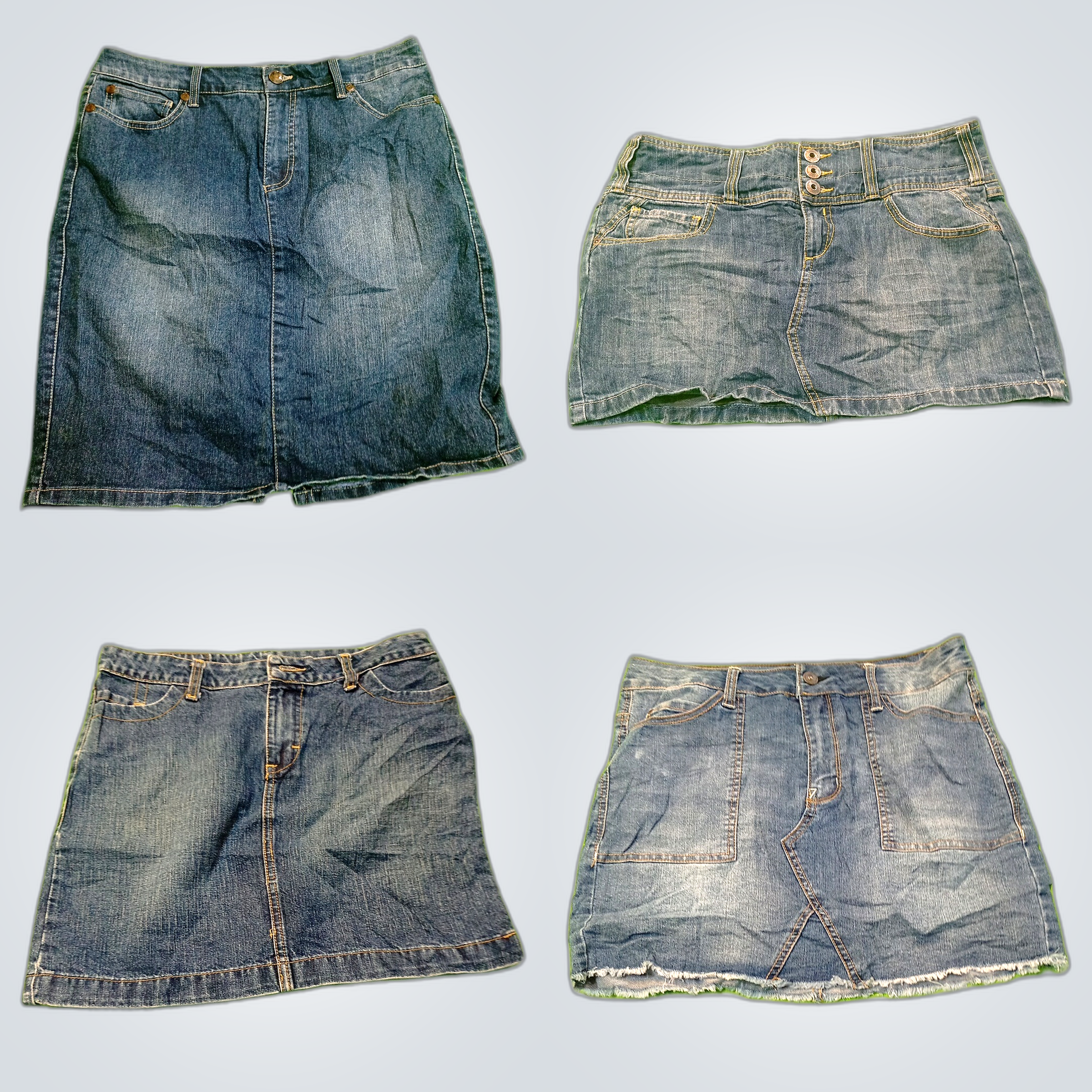 Denim Skirt Bundle - Arizona, Subway, Wallflower &..