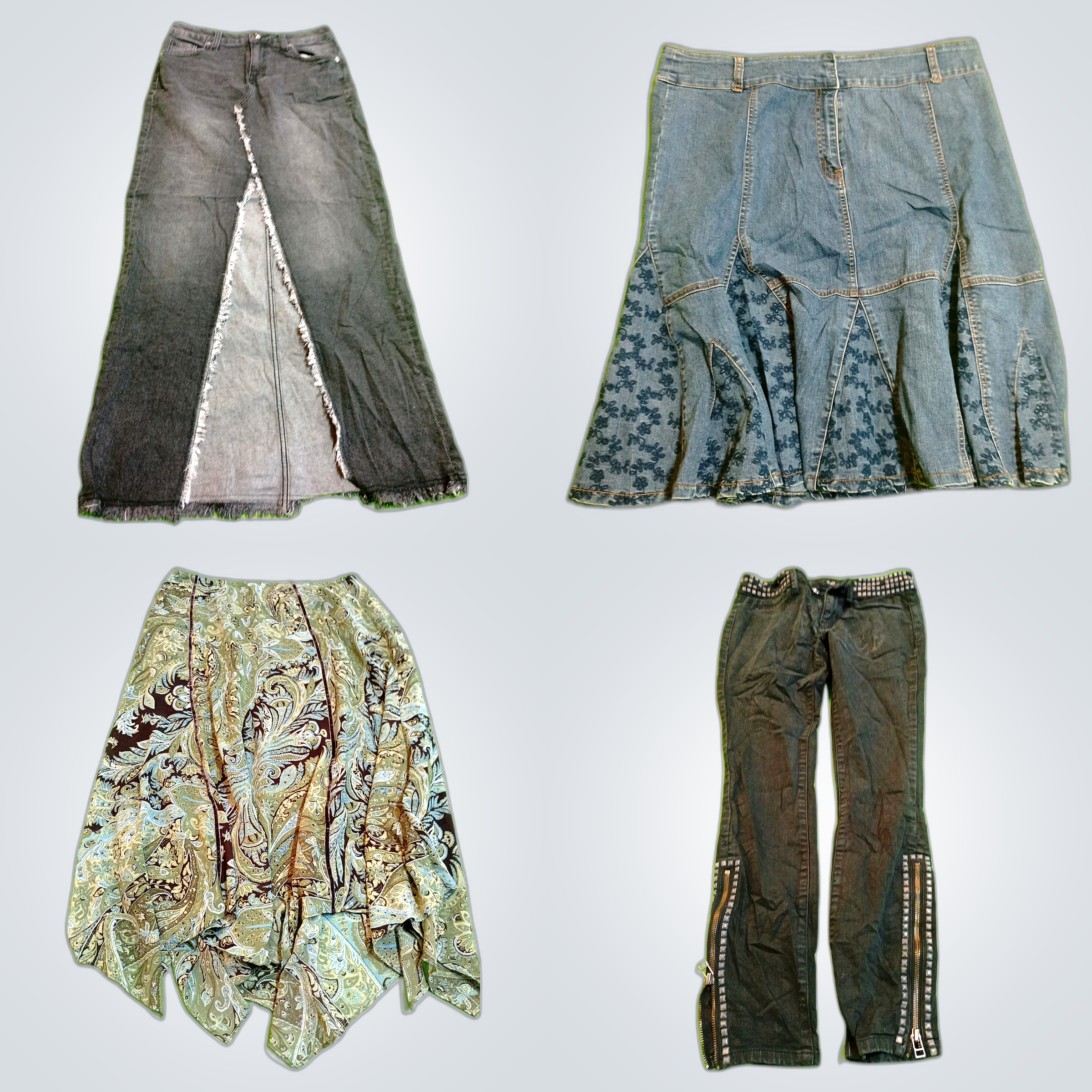 Bundle di Pantaloni Velour e Gonne di Design Juicy..