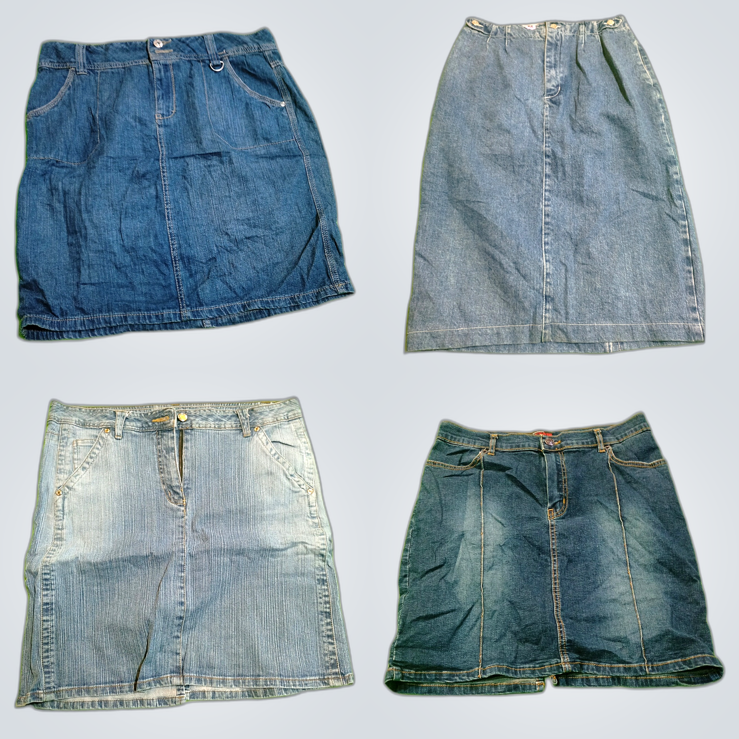 Lot de jupes en denim légèrement utilisées - Gap, ..