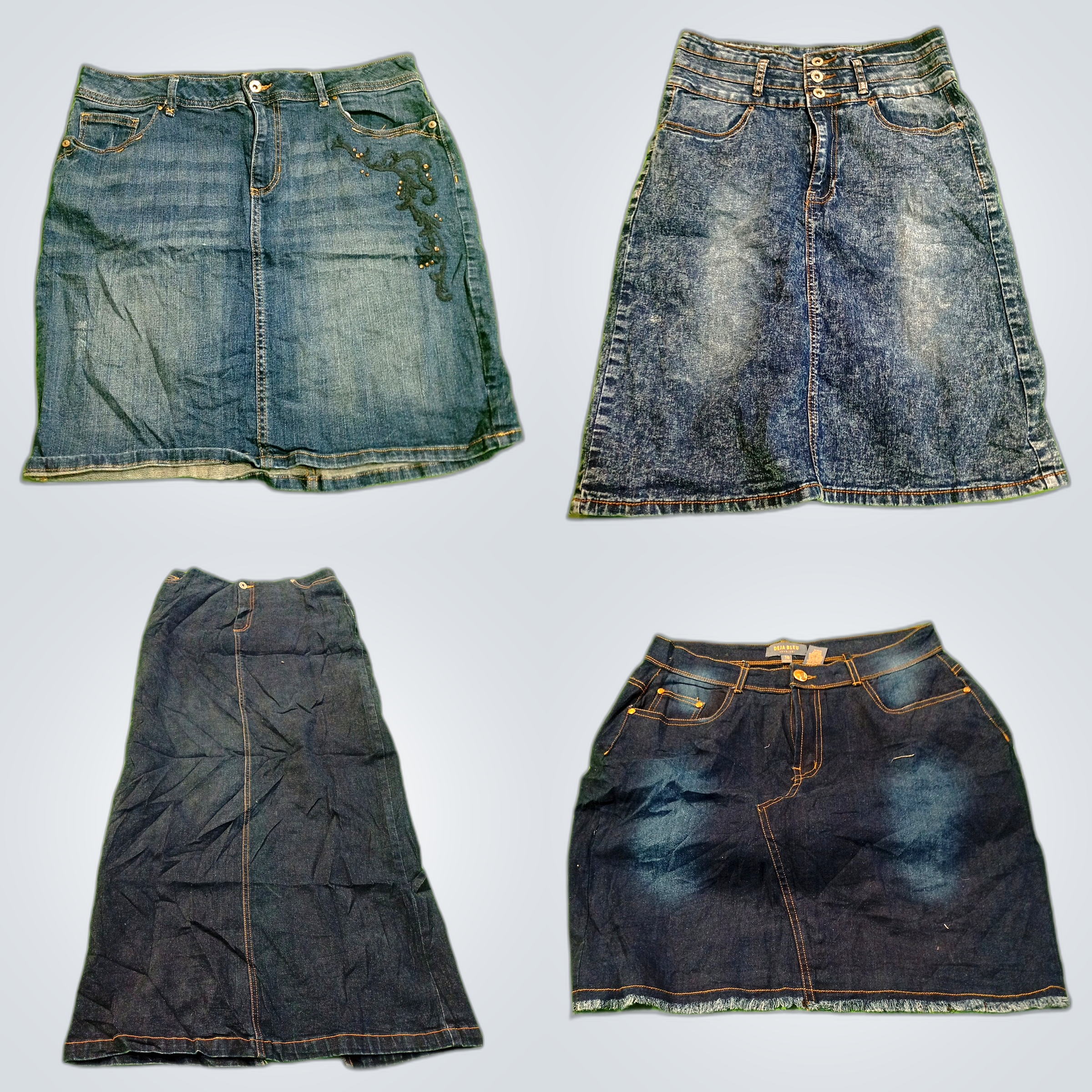 Lot de jupes en denim Michael Kors, Woolrich et pl..