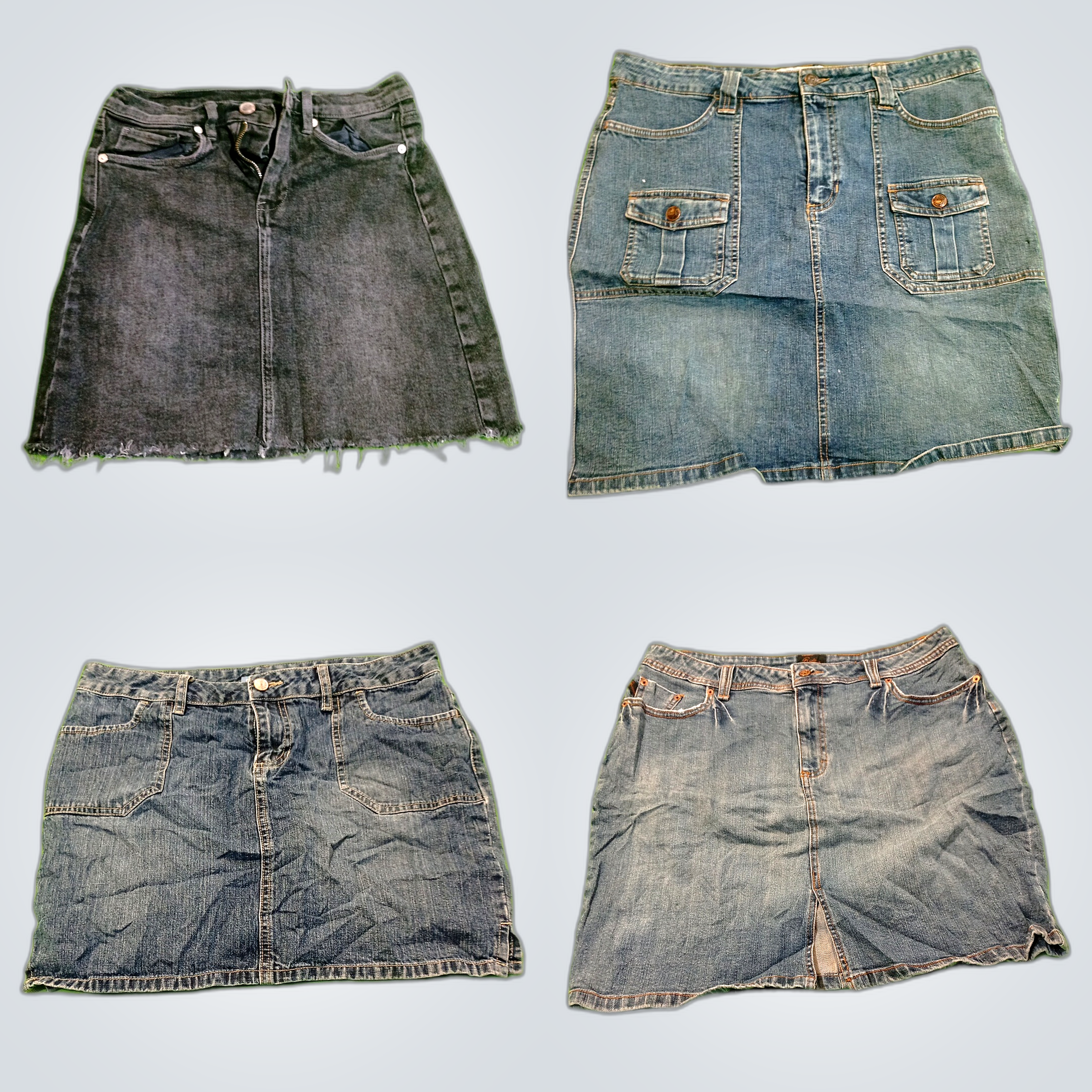 Denim Skirt Bundle - L.L.Bean, Calvin Klein, BLANK..