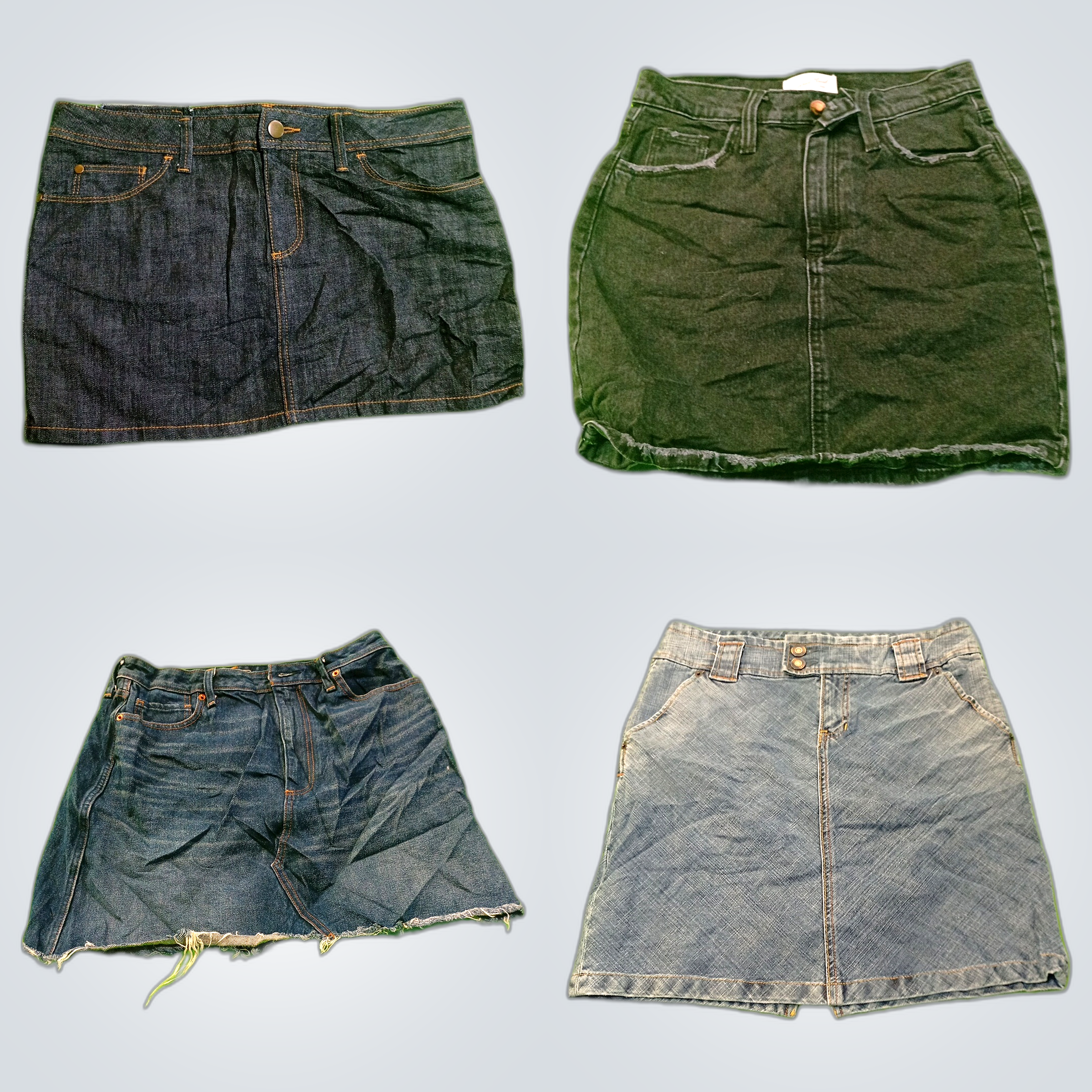 GAP, Ann Taylor & A&F Denim Skirt Bundle - 7 Mini ..