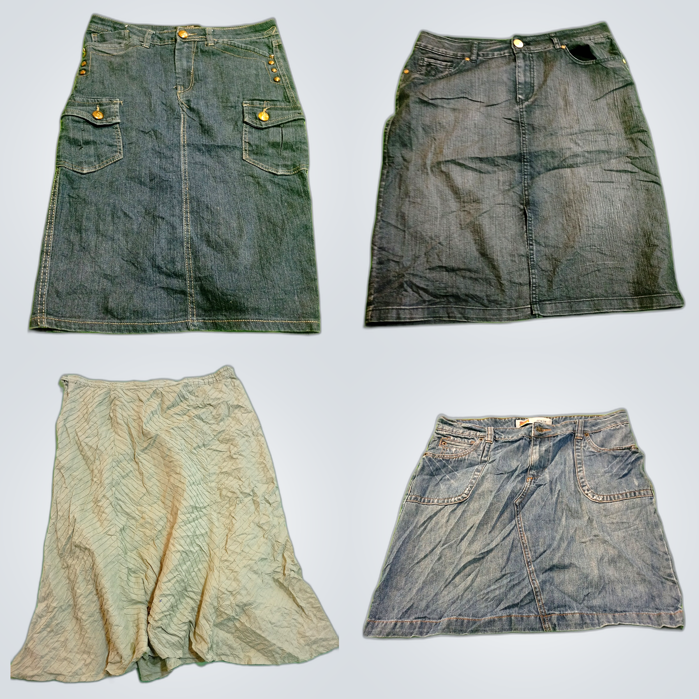 Ensemble de jupes en denim - 7 pièces WAX, Christo..