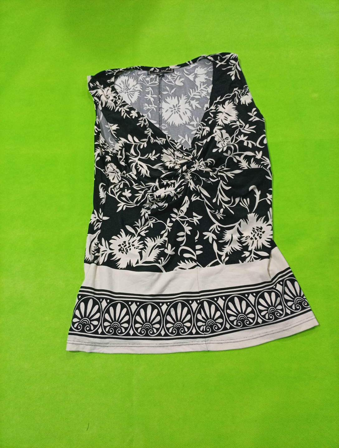 Lolly Floral Ärmelloses Top