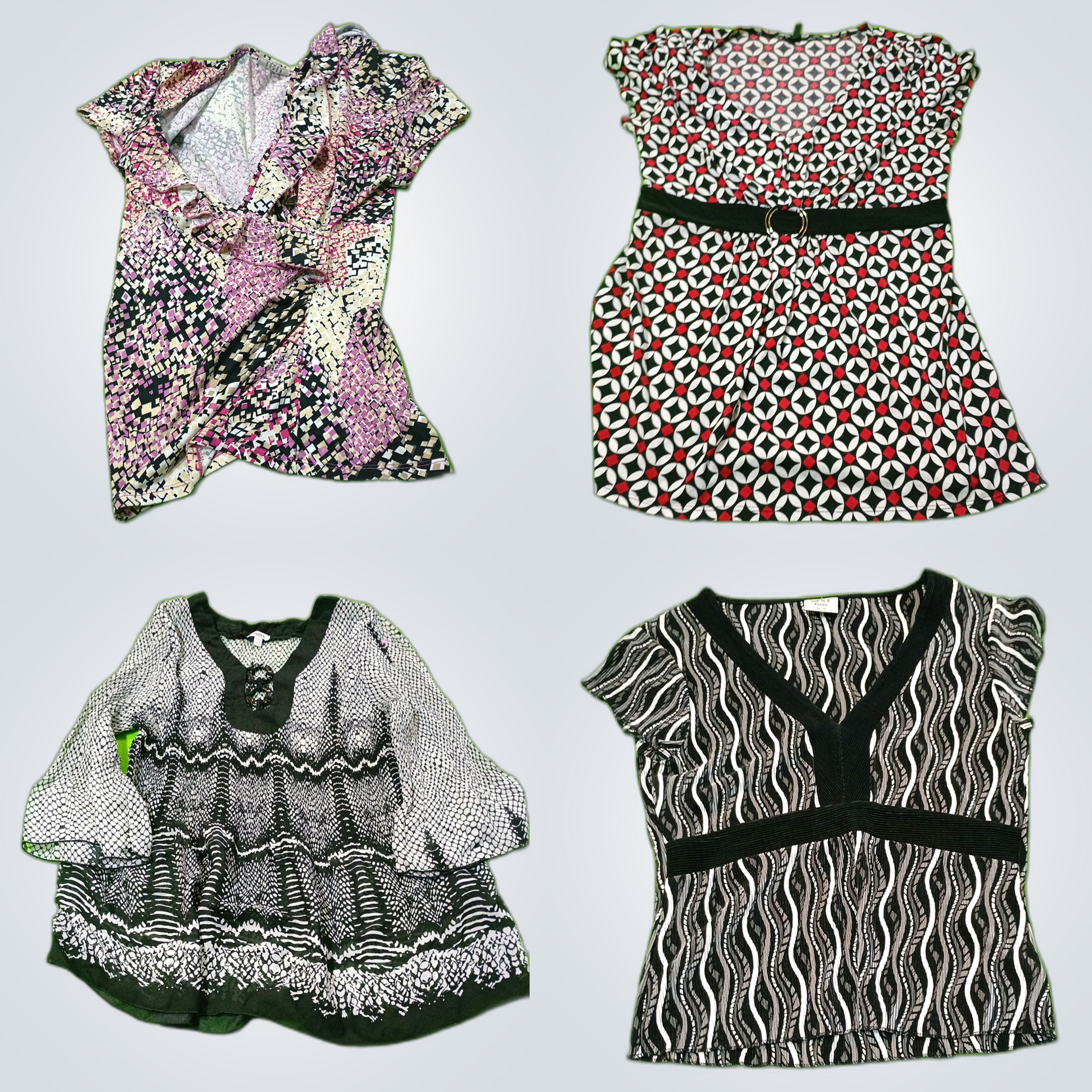 Ensemble Designer : 10 pièces de hauts et robes po..