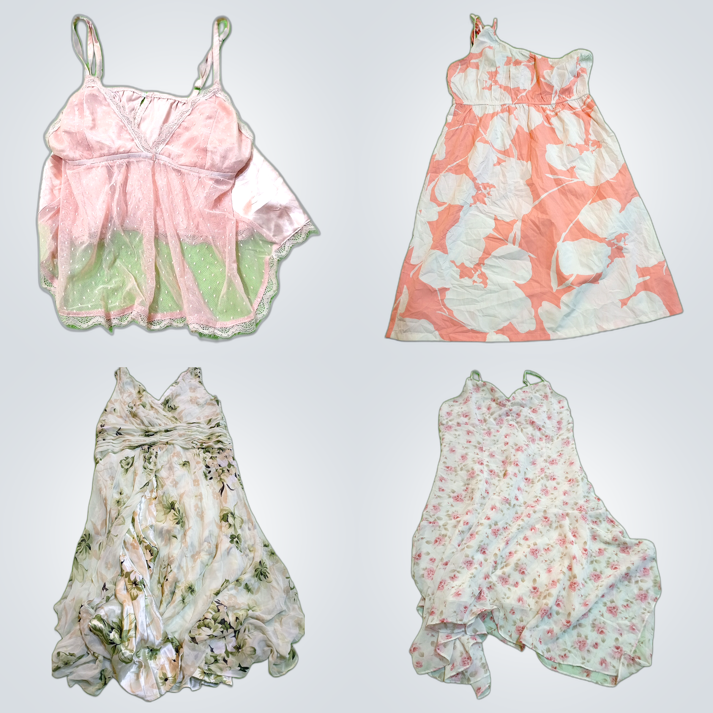 Roxy Jones NY Dress Bundle Floral Midi Mini Slip 1..