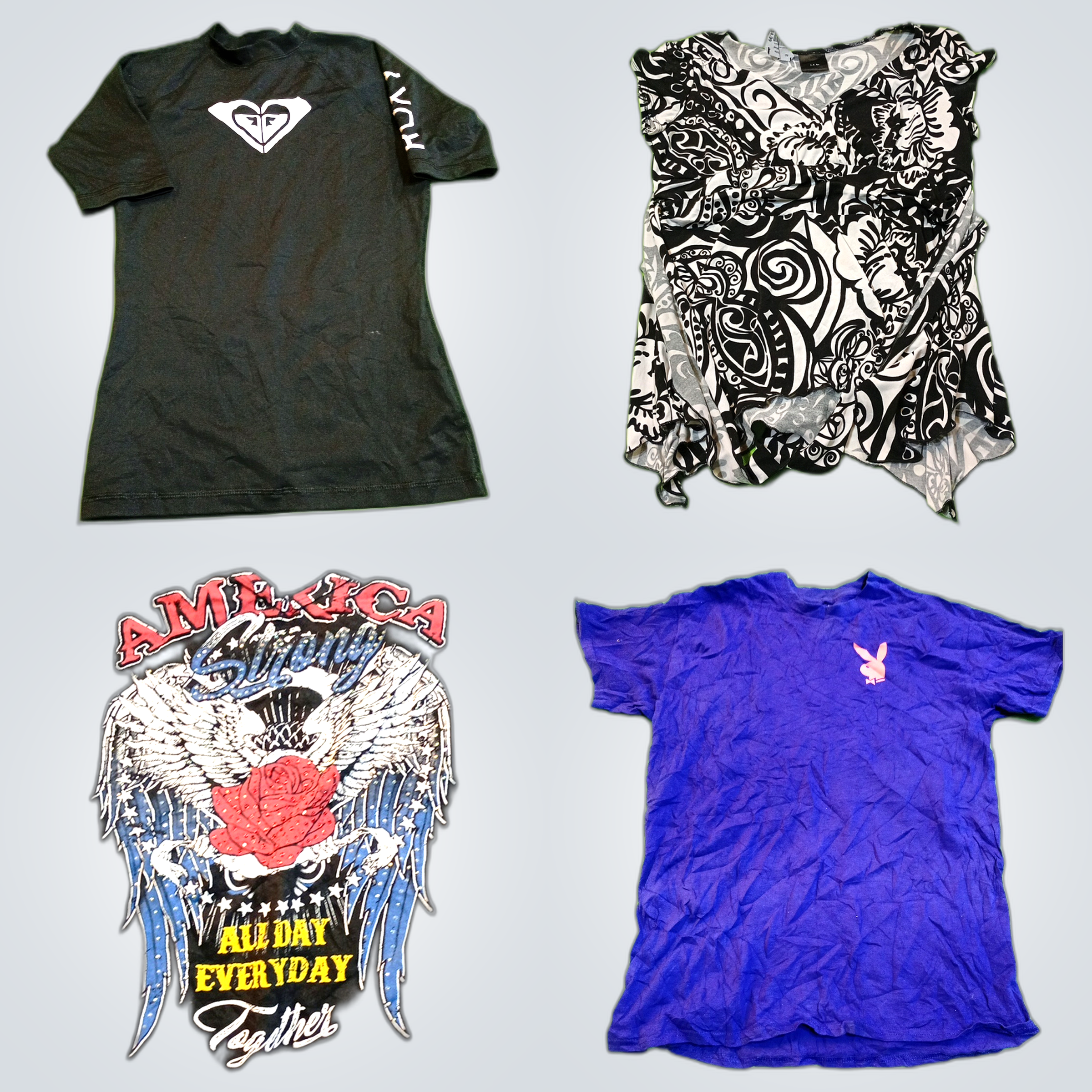 Playboy, Juicy Couture & Roxy Bundle - Lot de mode..