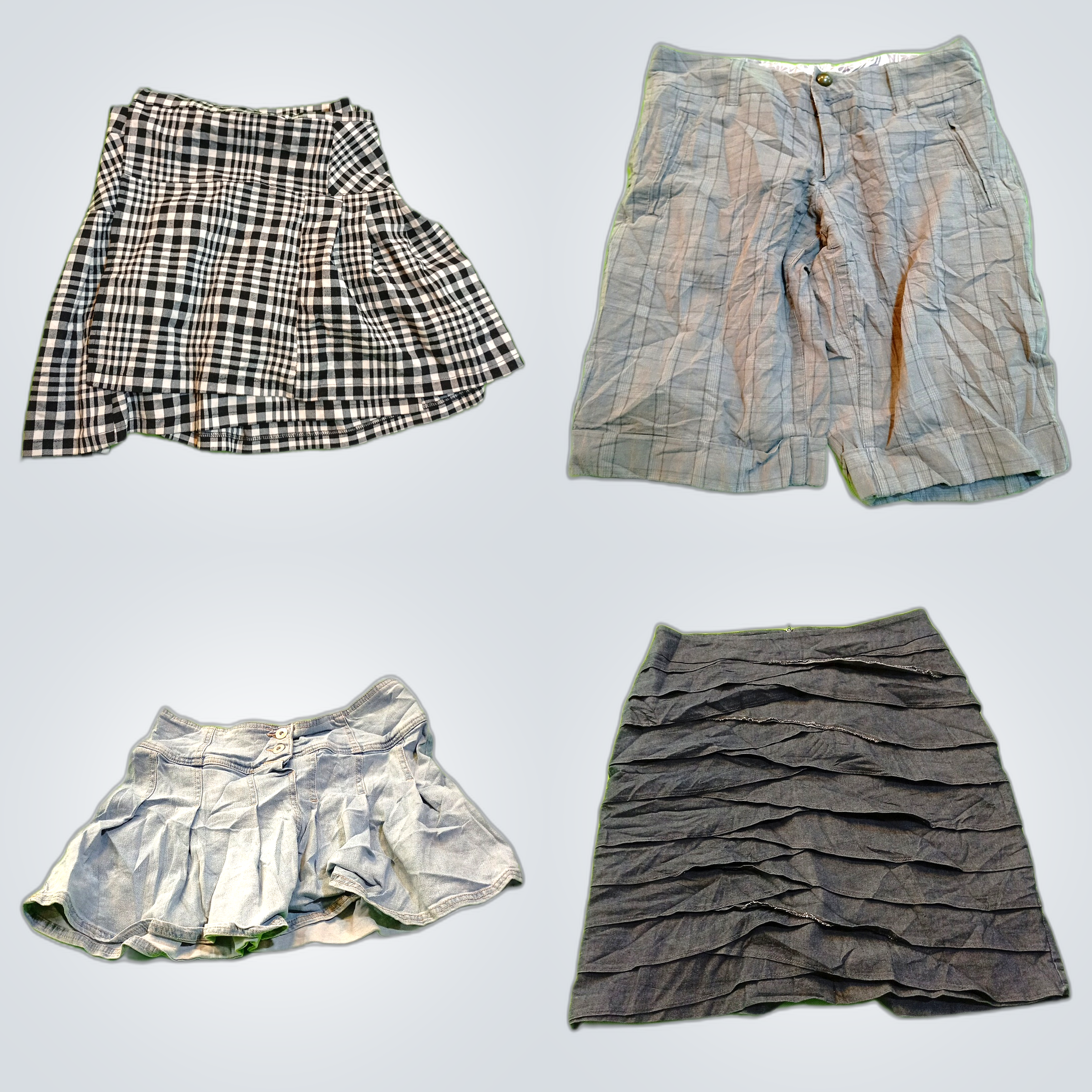 Denim Skirt Bundle: Chaps, Tribal, Roxy & More Min..