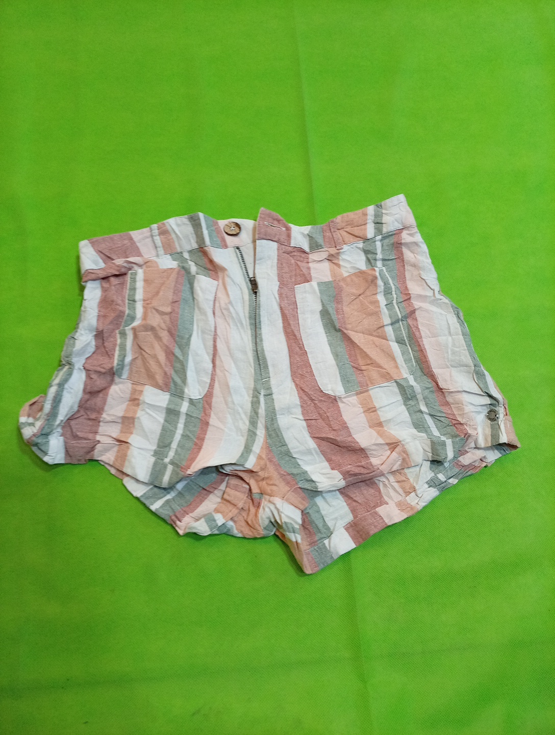 ROXY gestreifte Shorts