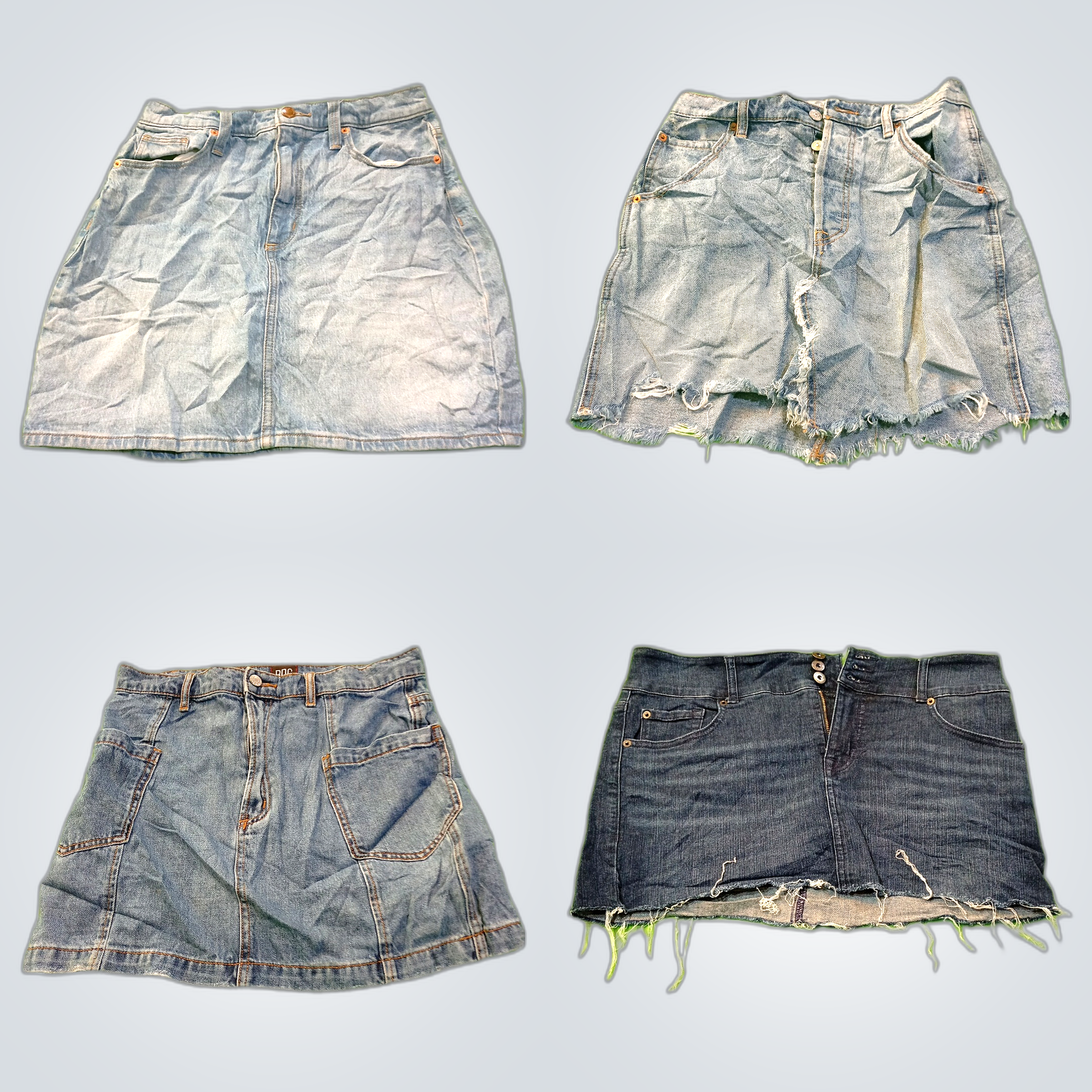 Denim Skirt Bundle - 7 Piece Mix of Old Navy, BDG,..