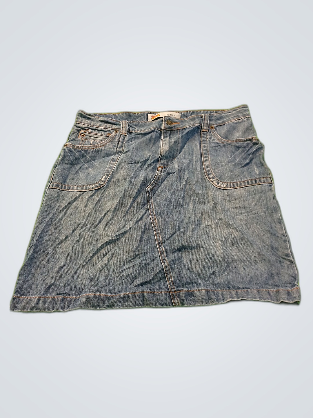 Jupe en denim Route 66