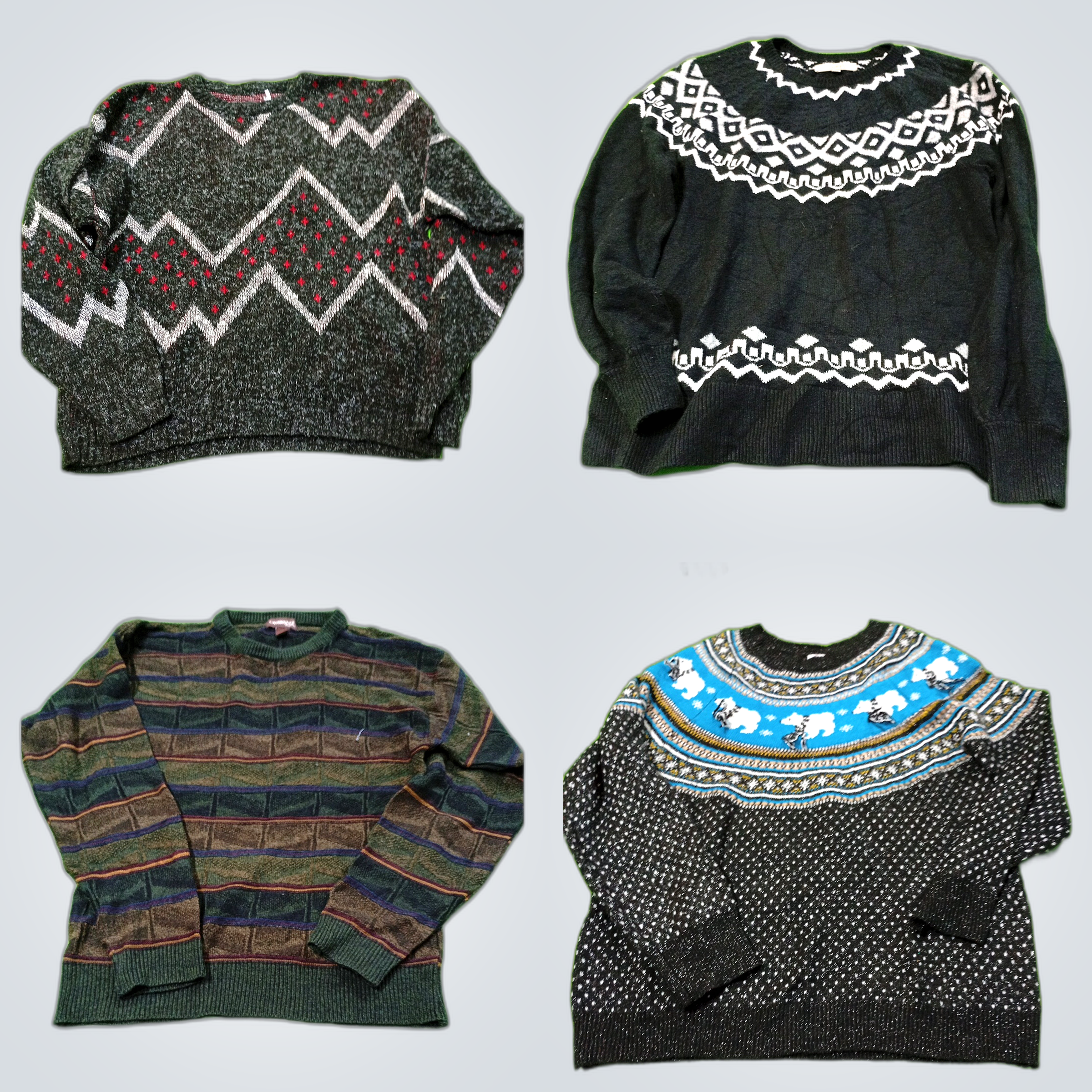 Argyle & Knit Sweater Bundle - LOFT, Charter Club,..