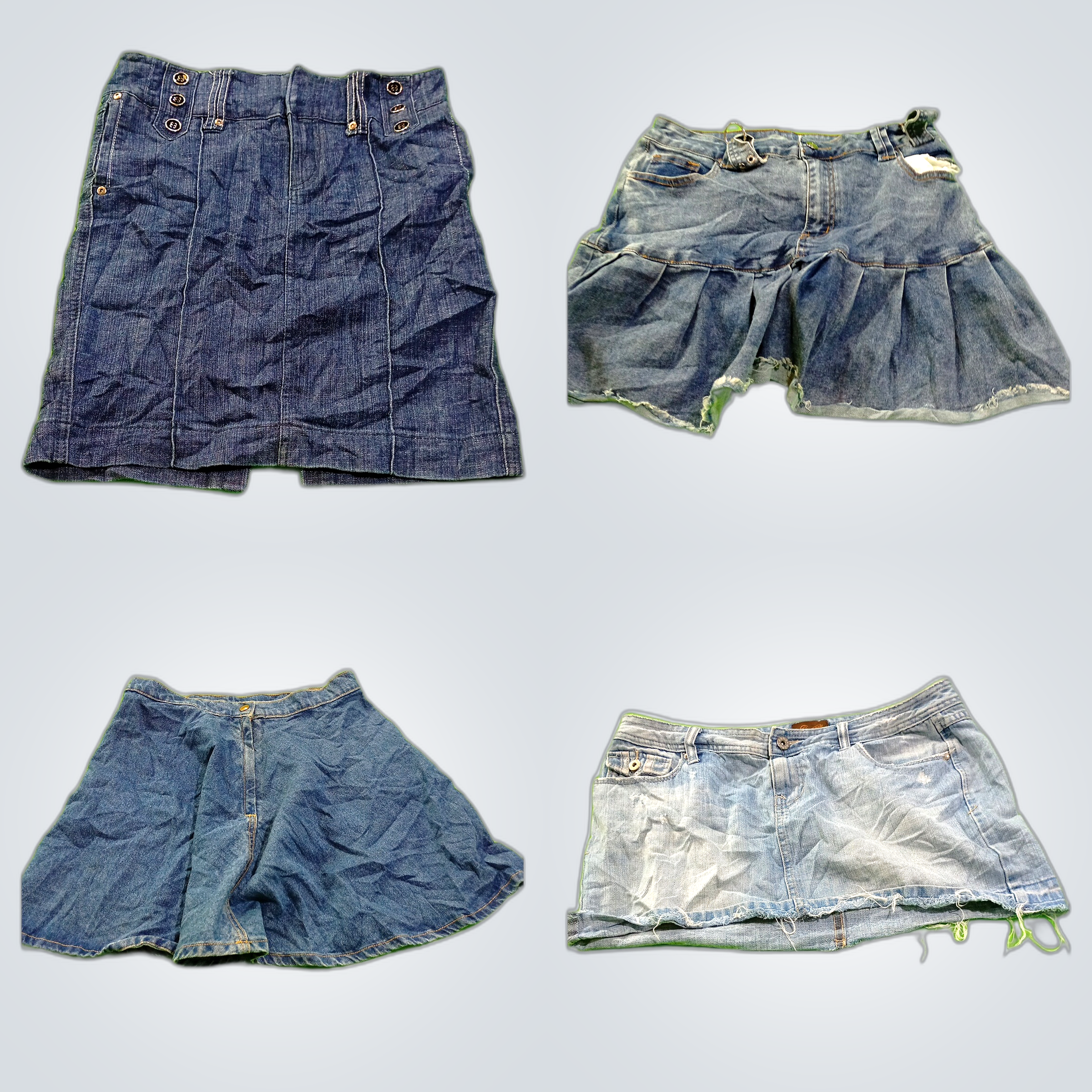 Denim Mini Skirt Bundle - Levi's, Aeropostale, Str..