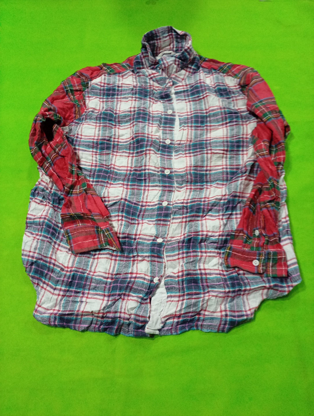 Camicia di flanella a quadrati American Eagle