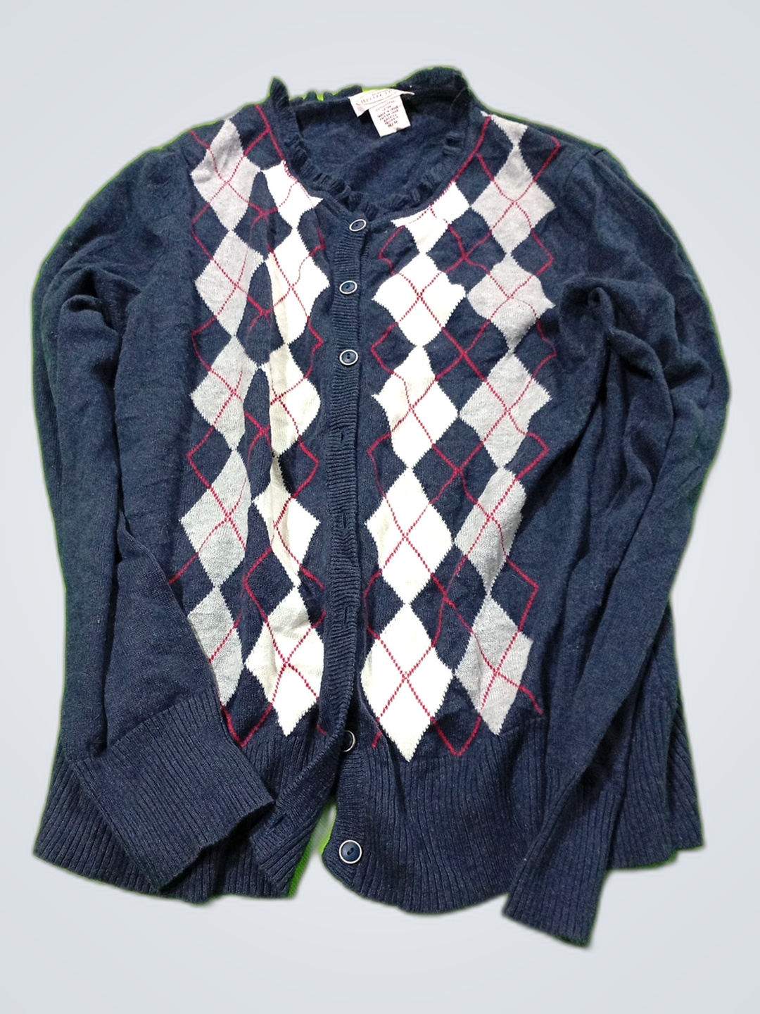 Argyle Pattern Sweater