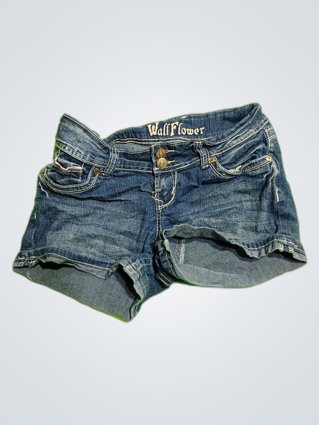 Shorts in Denim Wallflower