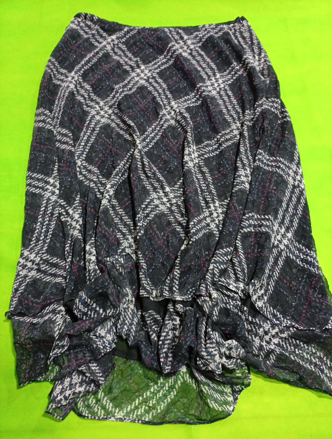 Gonna midi a quadri Carhartt