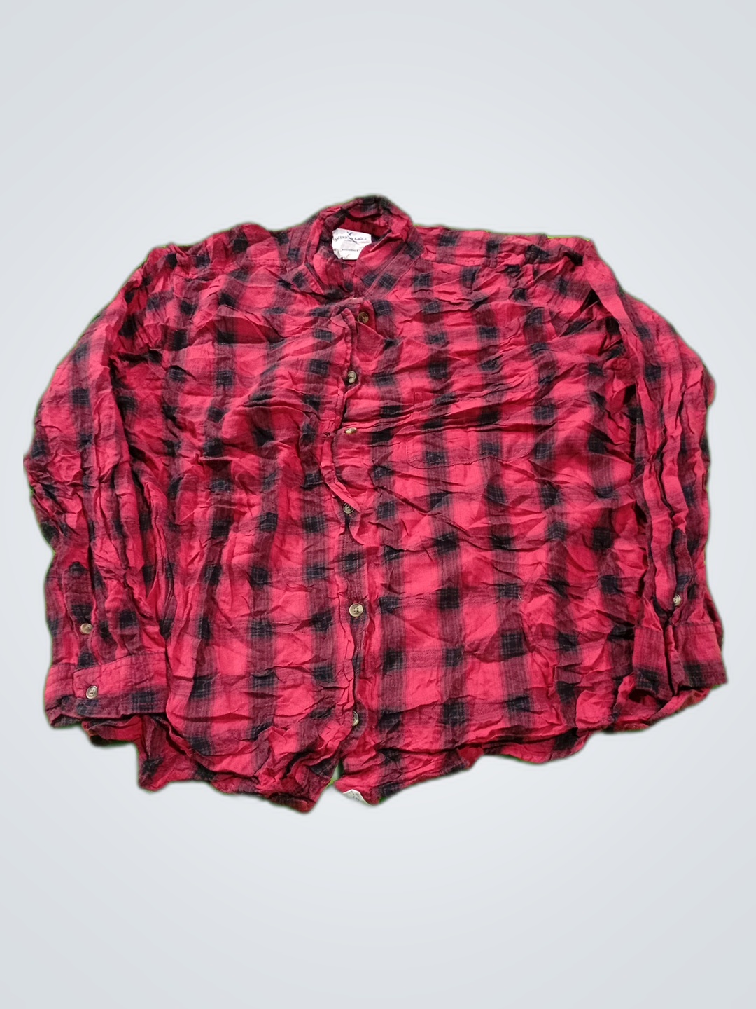 Camicia a quadri Boyfriend Fit American Eagle