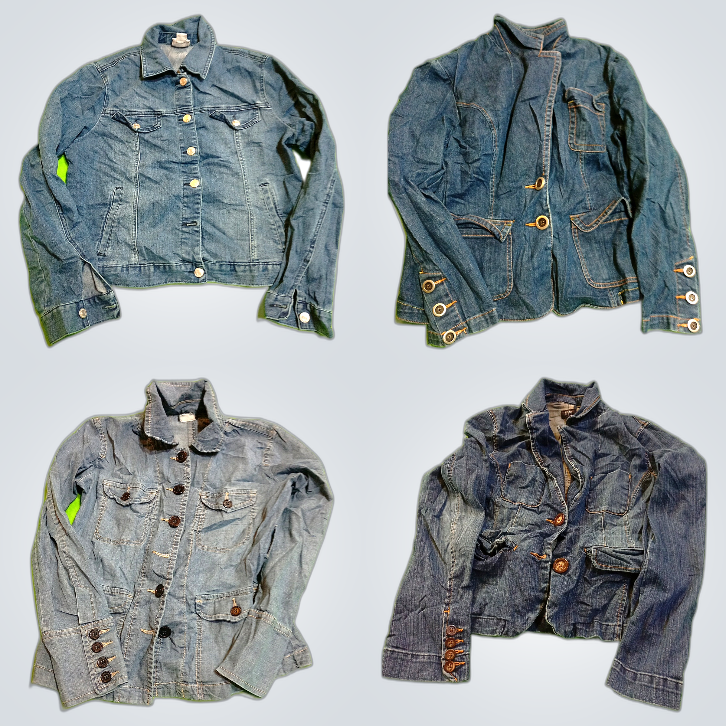 Denim Jacket Bundle - Gap, Chico's, Miss Sixty & M..