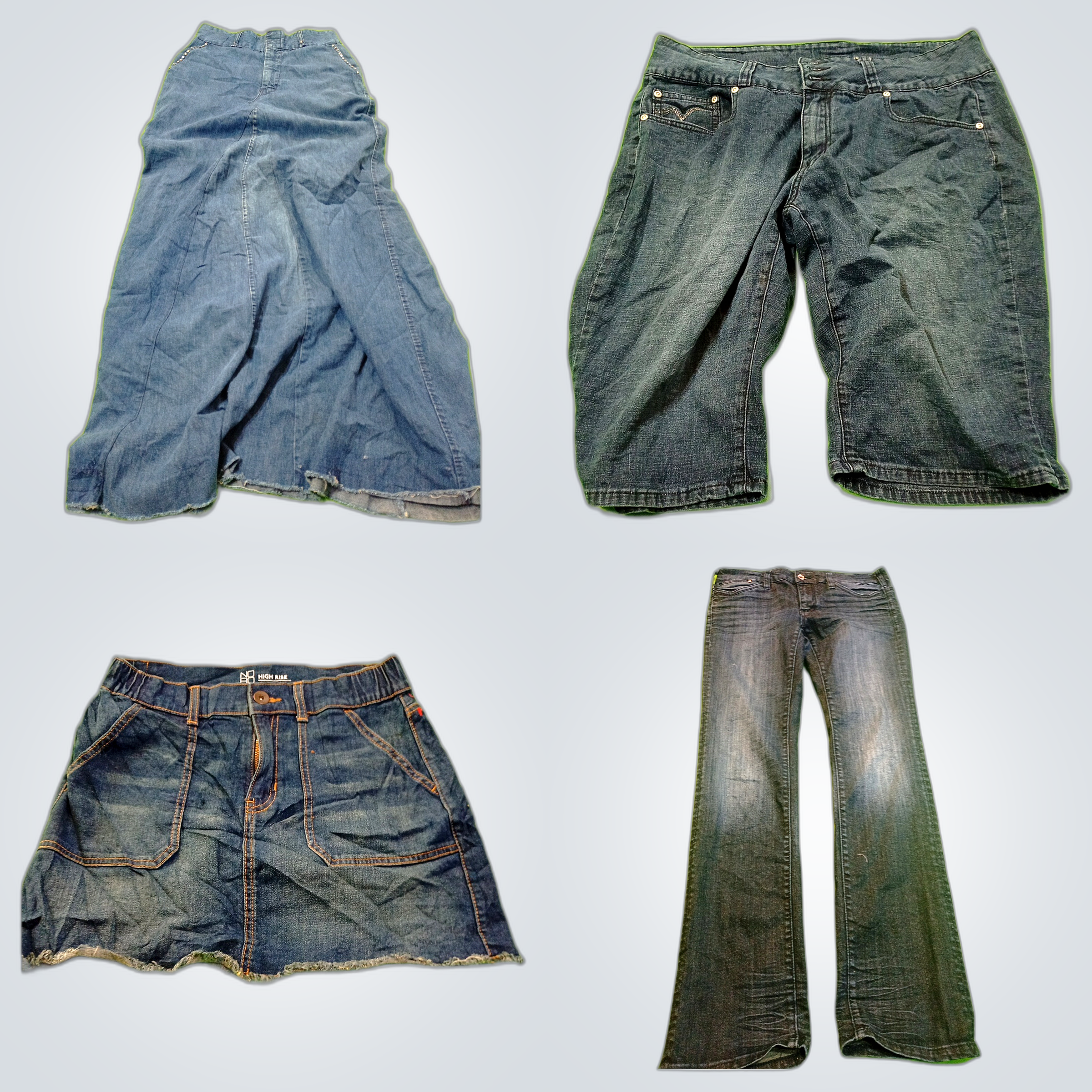 American Eagle, Diesel, Wrangler & More Denim Bund..