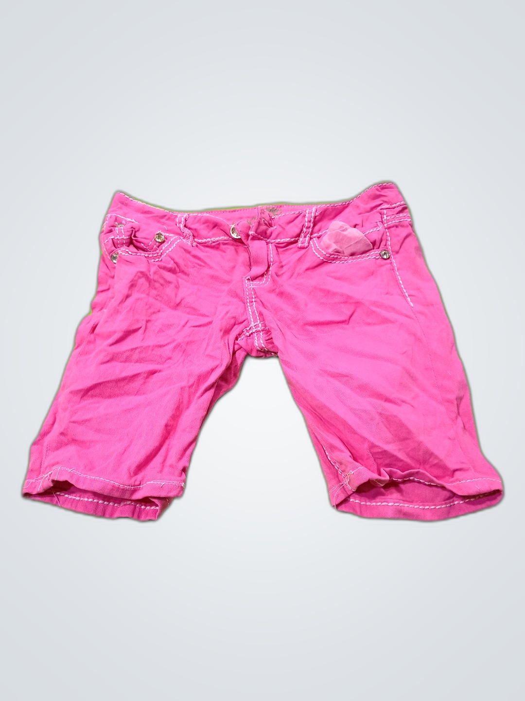 Shorts in jeans rosa