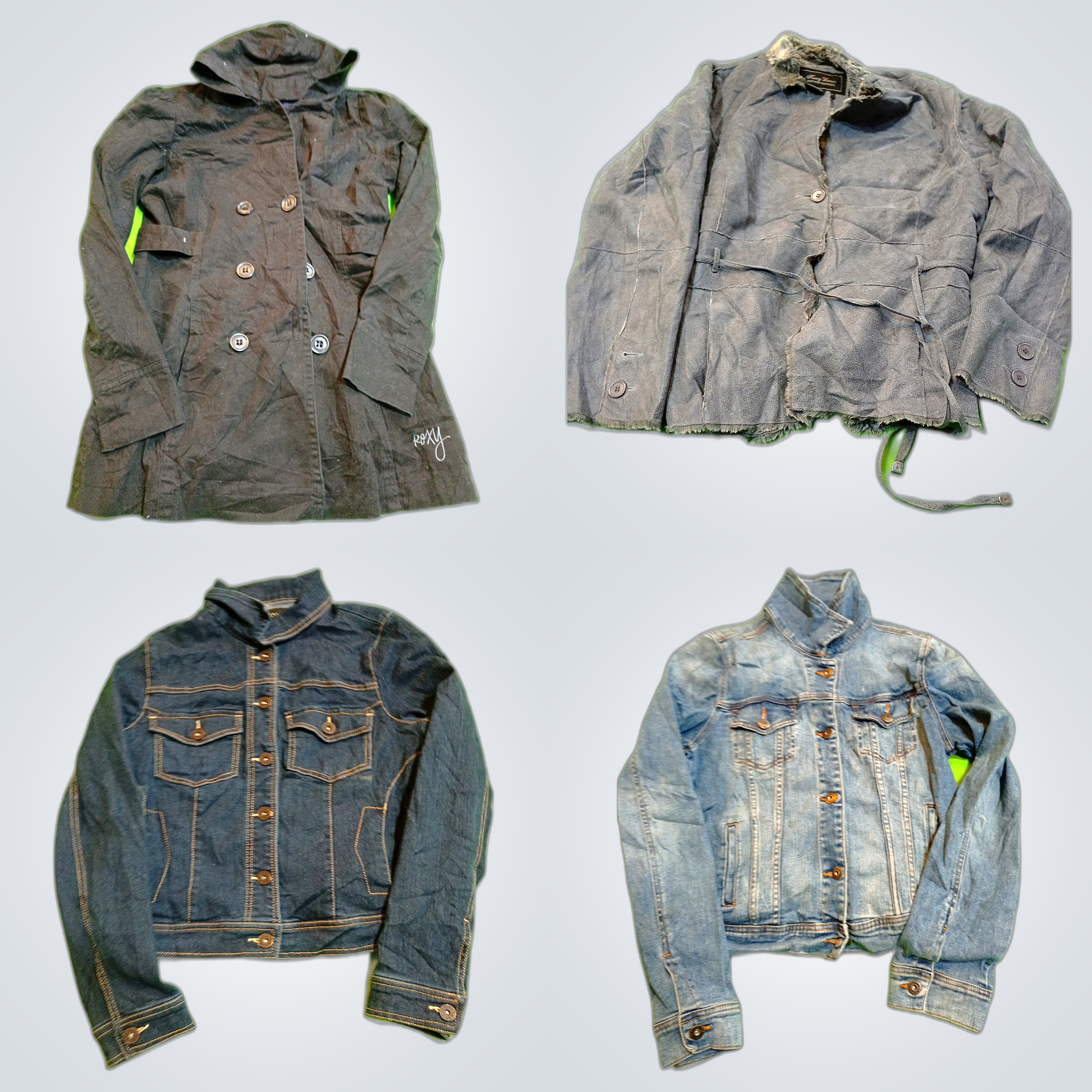 Denimjacken-Bundle: Old Navy, Gap, Roxy & Mehr Den..