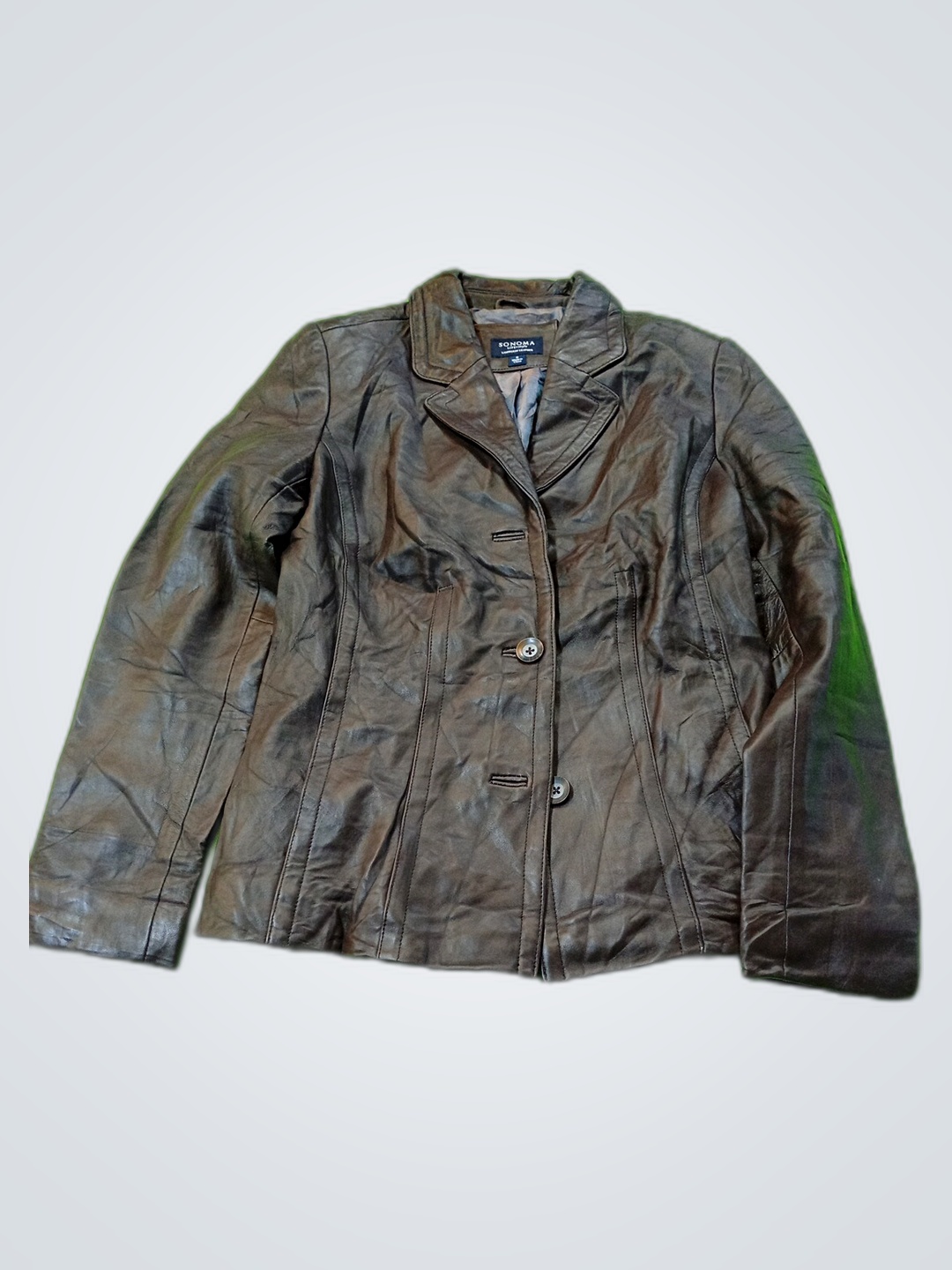 Sonoma Lambskin Leather Jacket