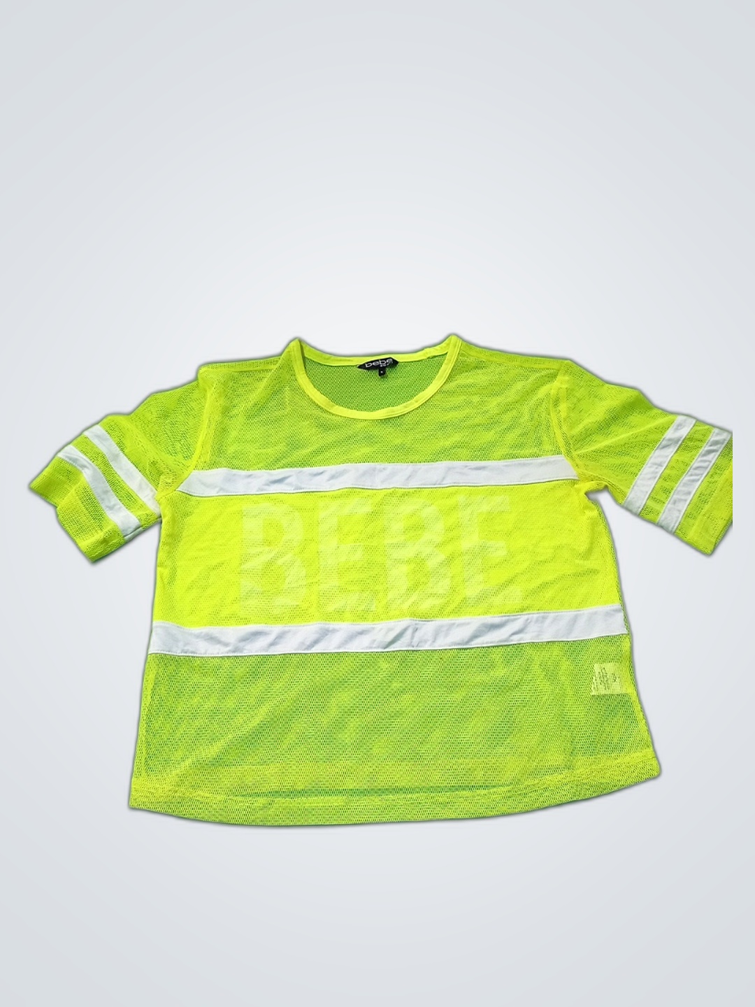 bebe Sport Mesh T-Shirt
