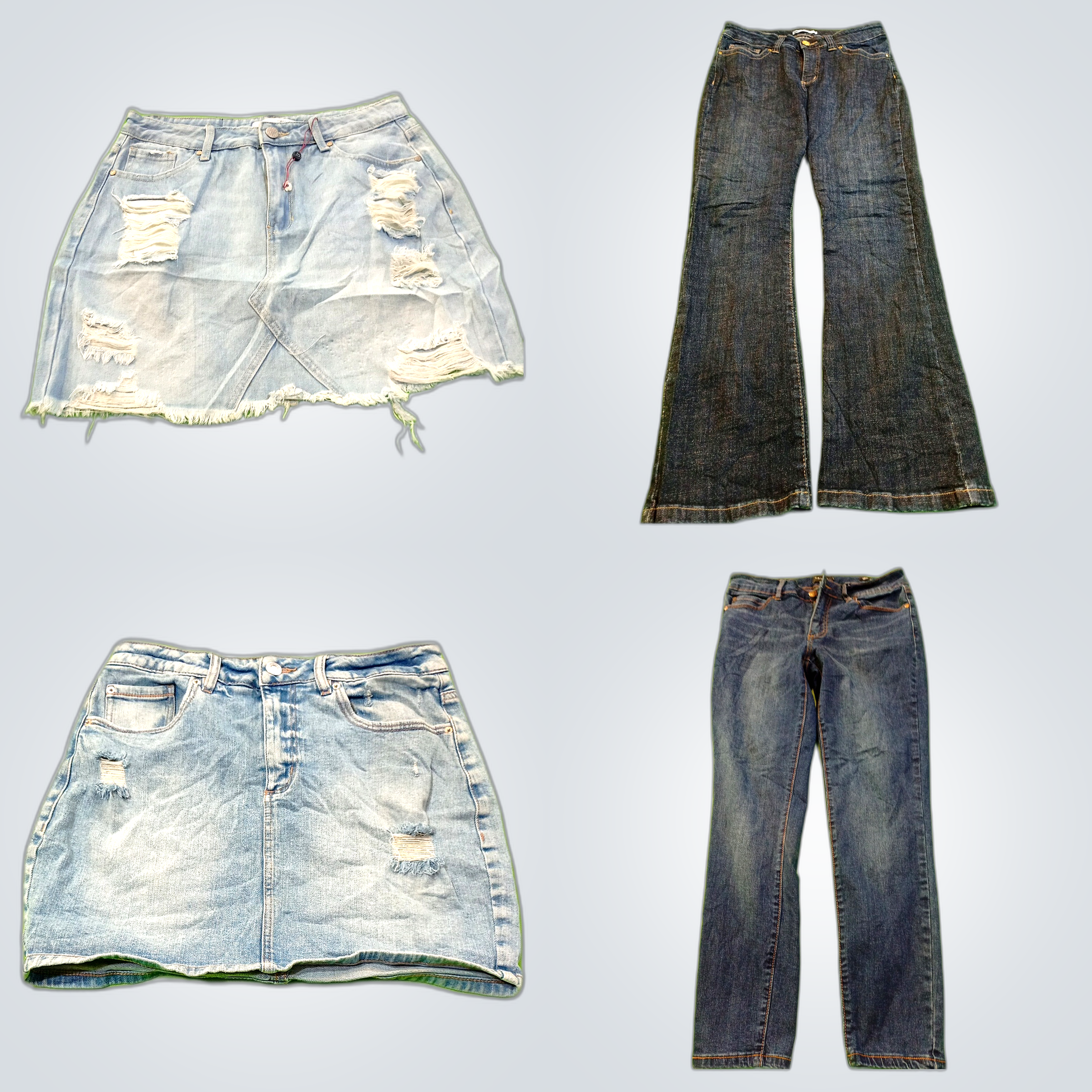 Designer Denim Bundle: WHBM, Pink, Arizona, Tahari..